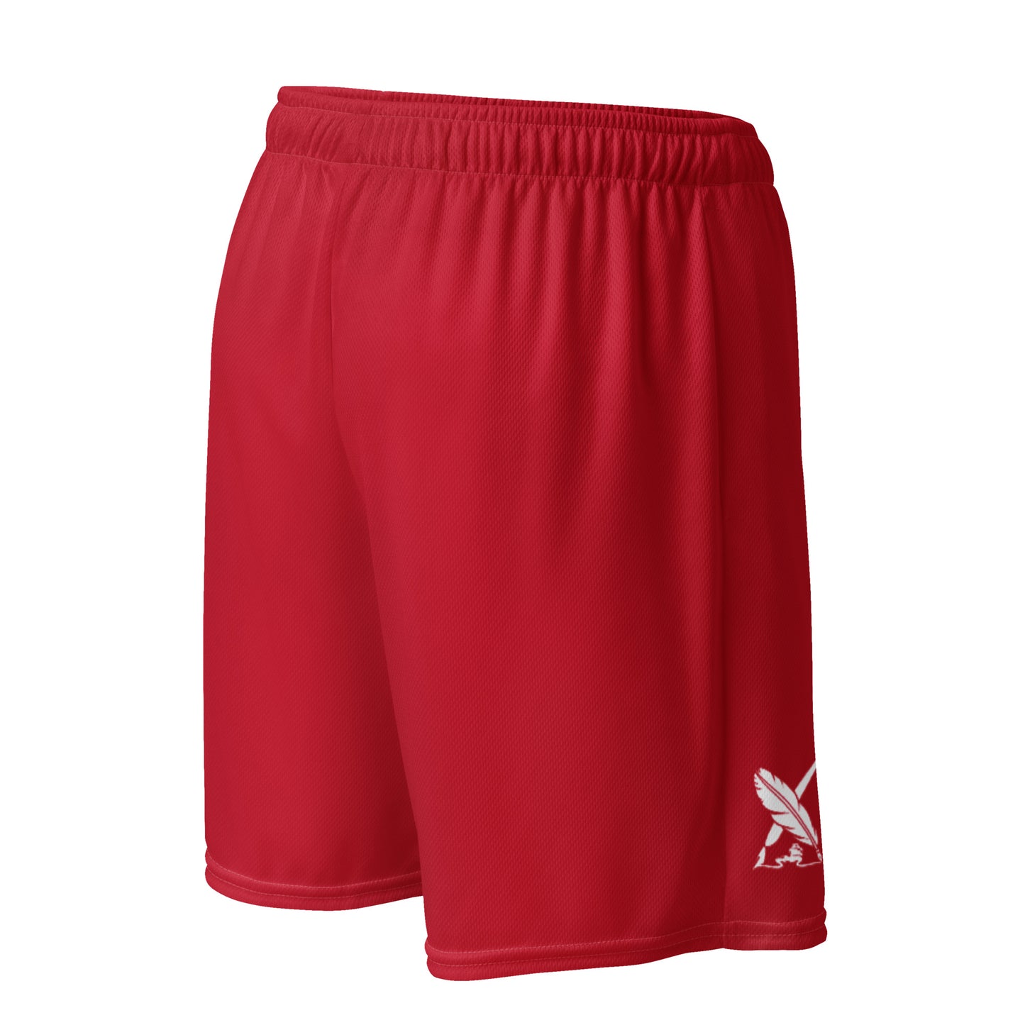 SUPERWOMAN BY XCLUSIF POETIX RED & WHITE Unisex mesh shorts