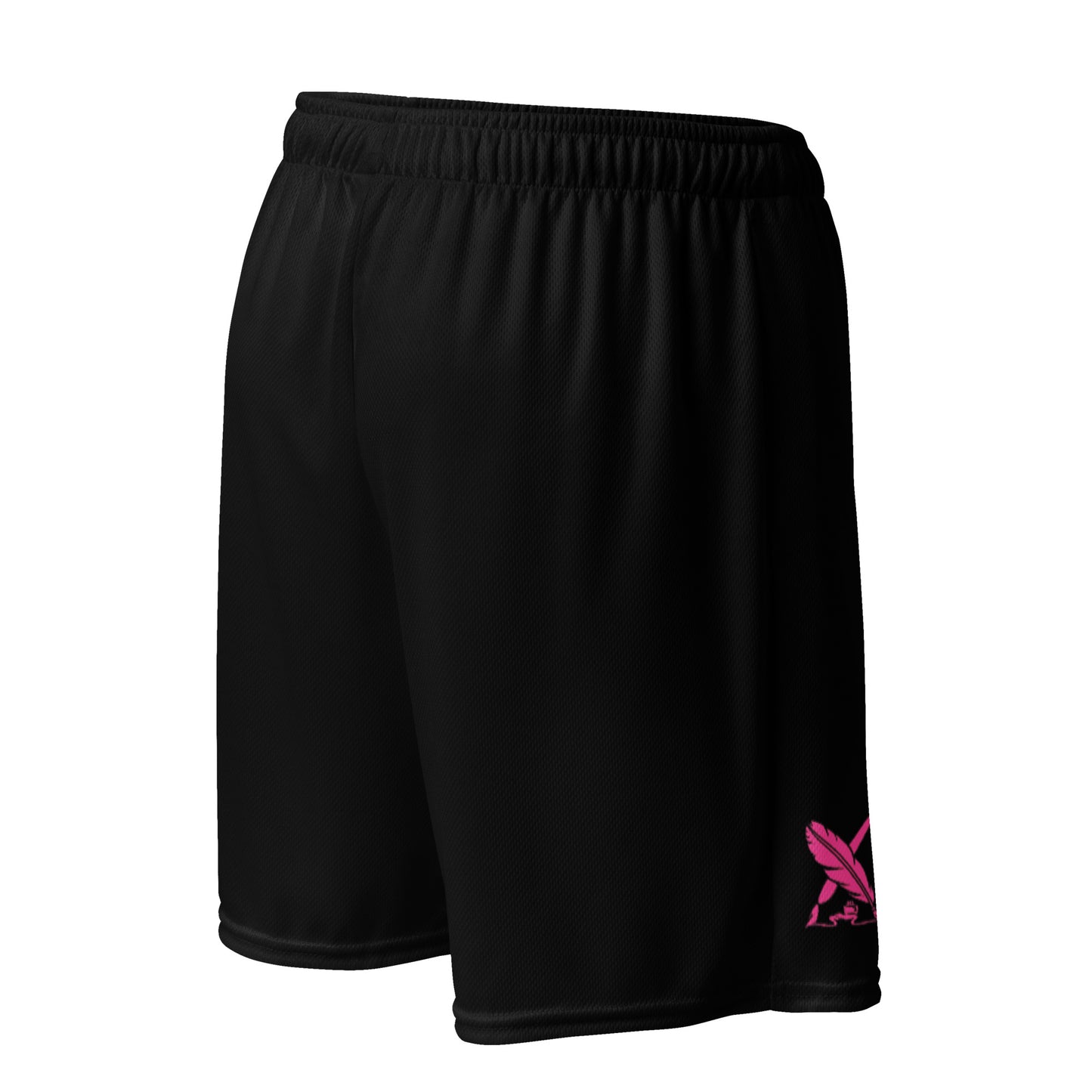 SUPERWOMAN BY XCLUSIF POETIX BLACK & PINK Unisex mesh shorts