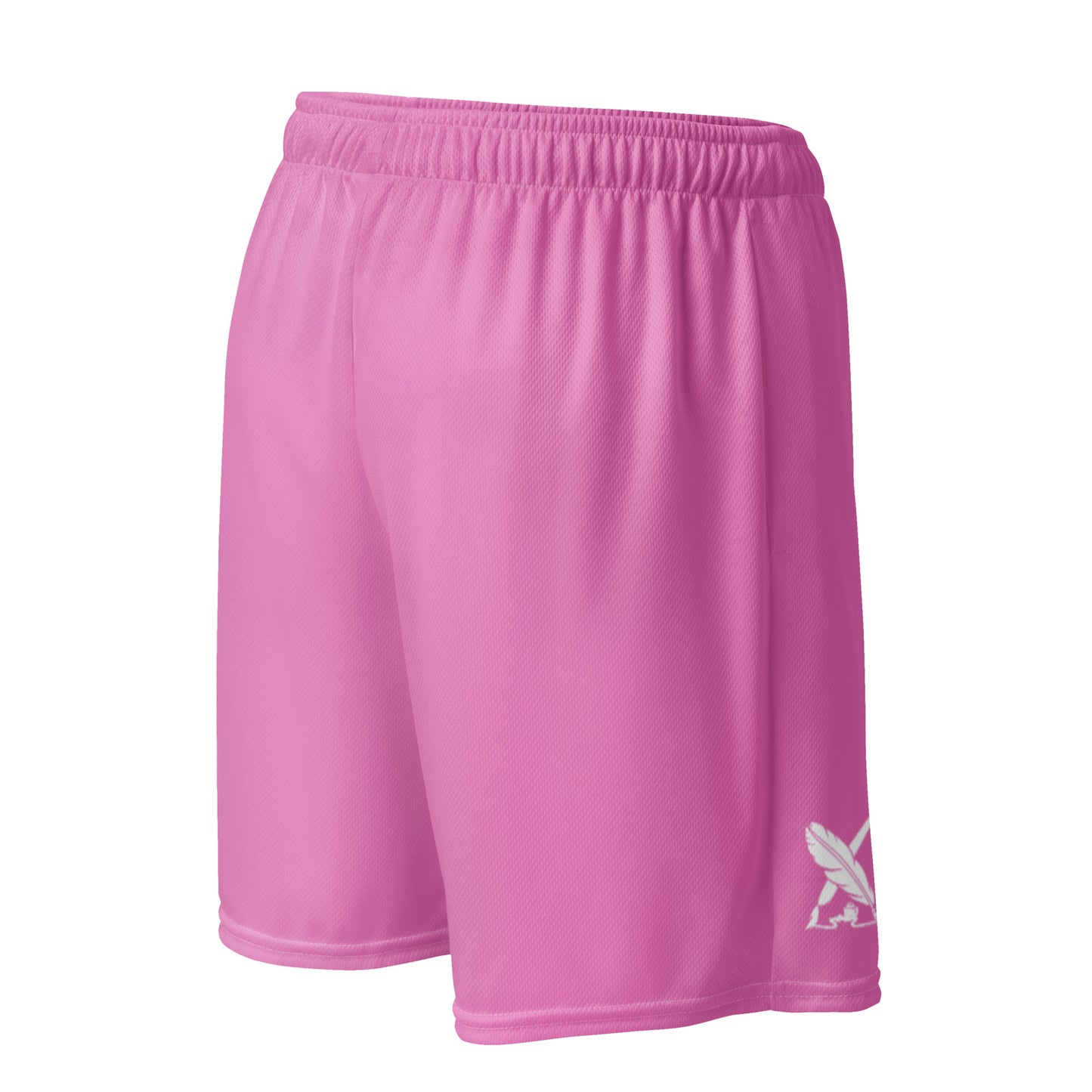 LOVE BY XCLUSIF POETIX LAVENDER Unisex mesh shorts