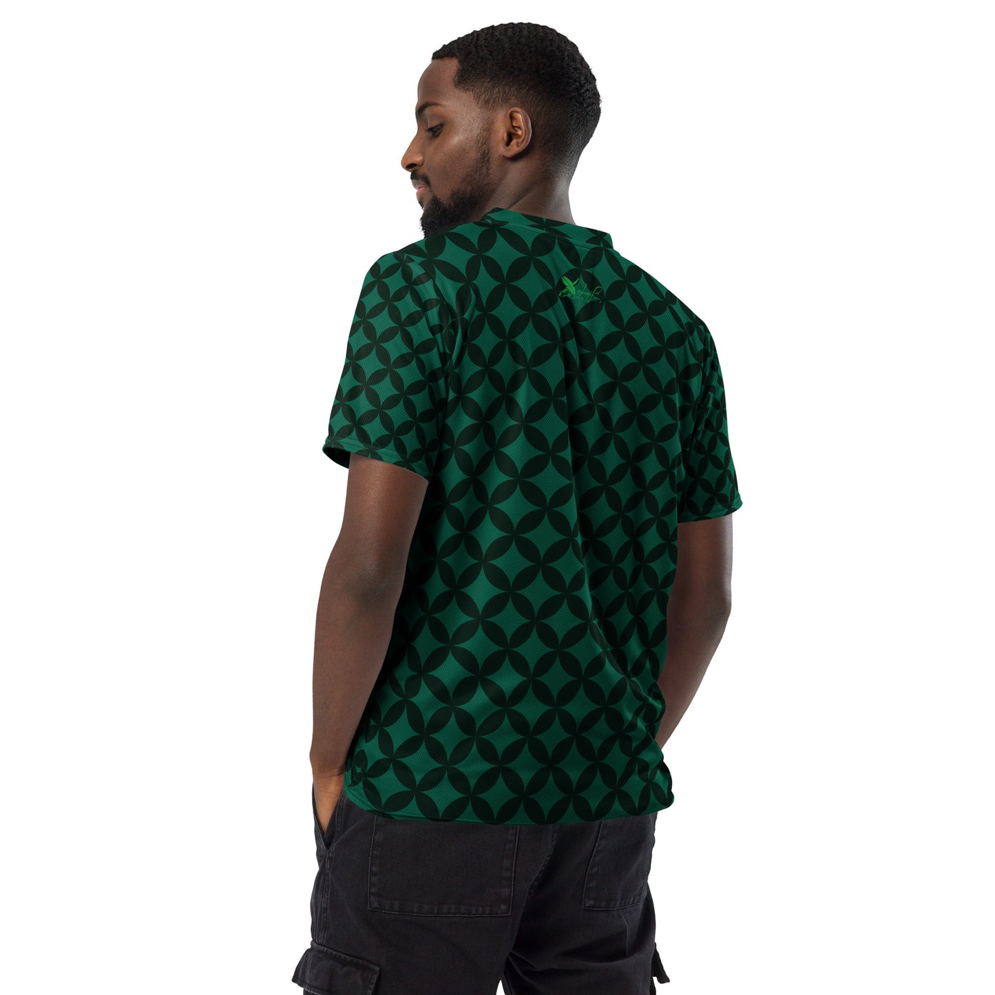 XCLUSIF POETIX LUXURY GREEN unisex sports jersey