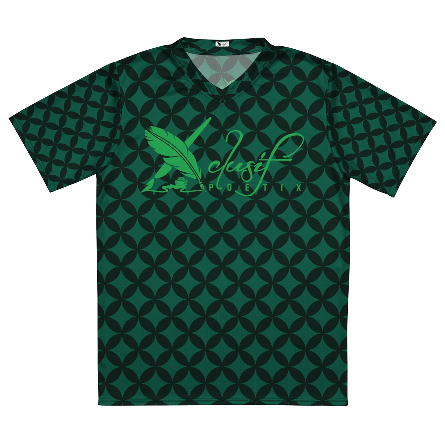 XCLUSIF POETIX LUXURY GREEN unisex sports jersey