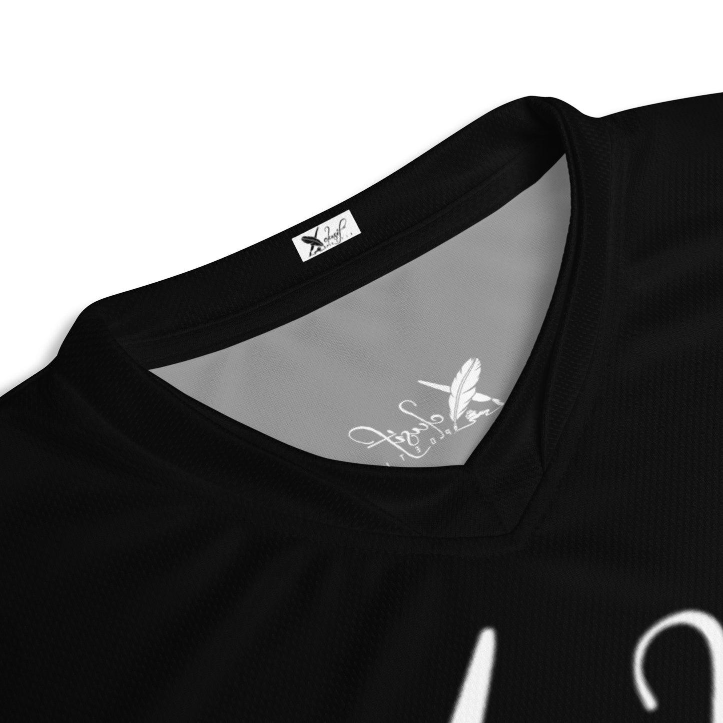 XCLUSIF POETIX BLACK & WHITE unisex sports jersey