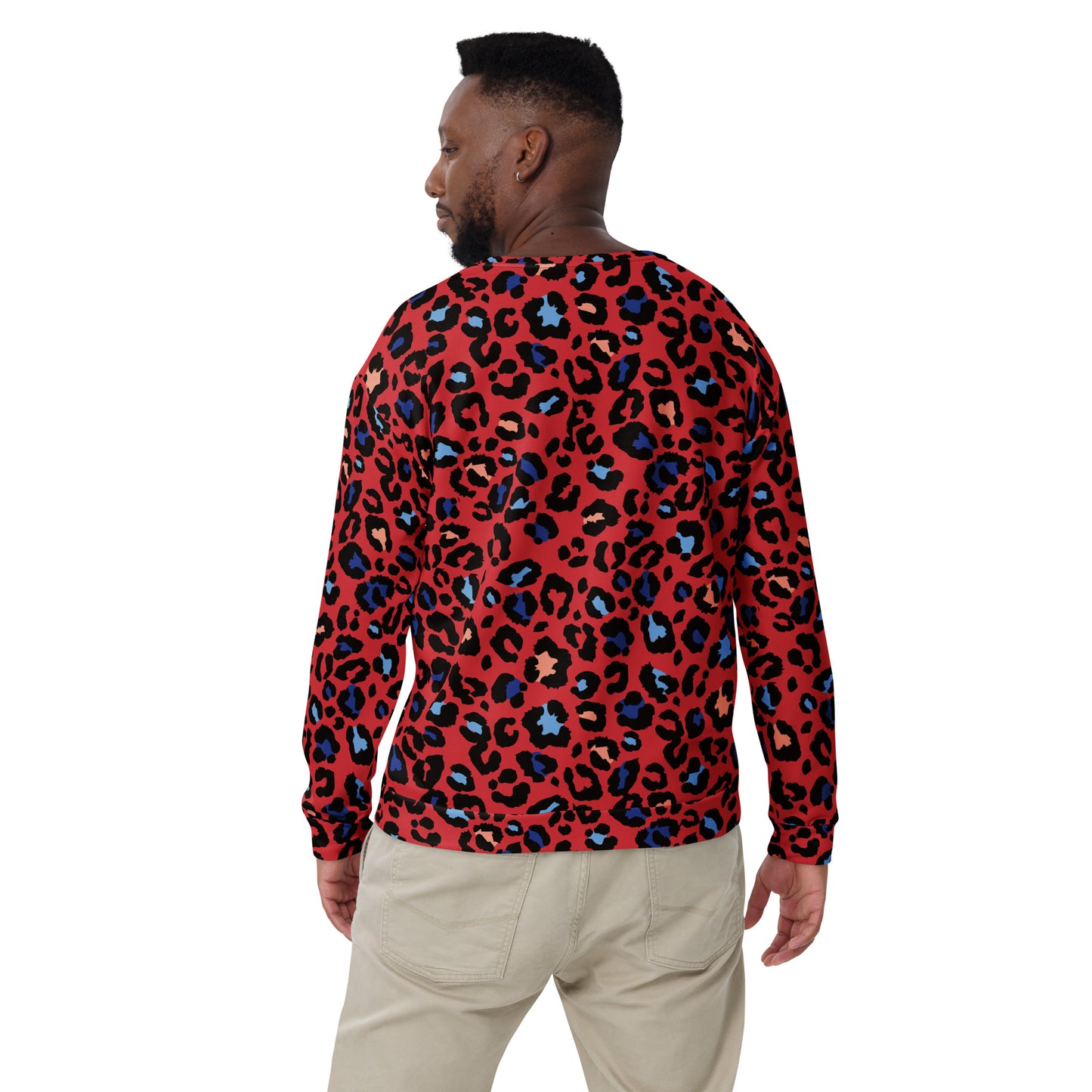 XCLUSIF POETIX RED LEOPARD Unisex Sweatshirt