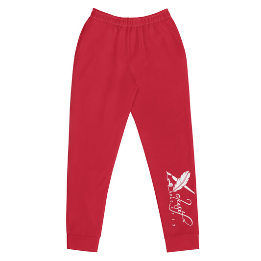 XCLUSIF POETIX RED & WHITE Women's Joggers