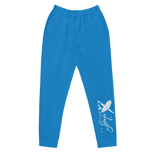 XCLUSIF POETIX BLUE & WHITE Women's Joggers