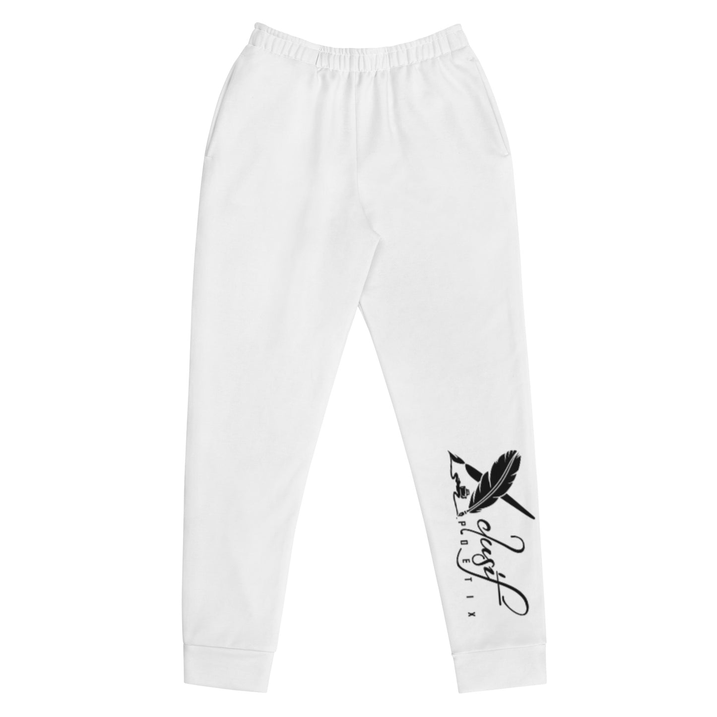 XCLUSIF POETIX WHITE & BLACK Women's Joggers