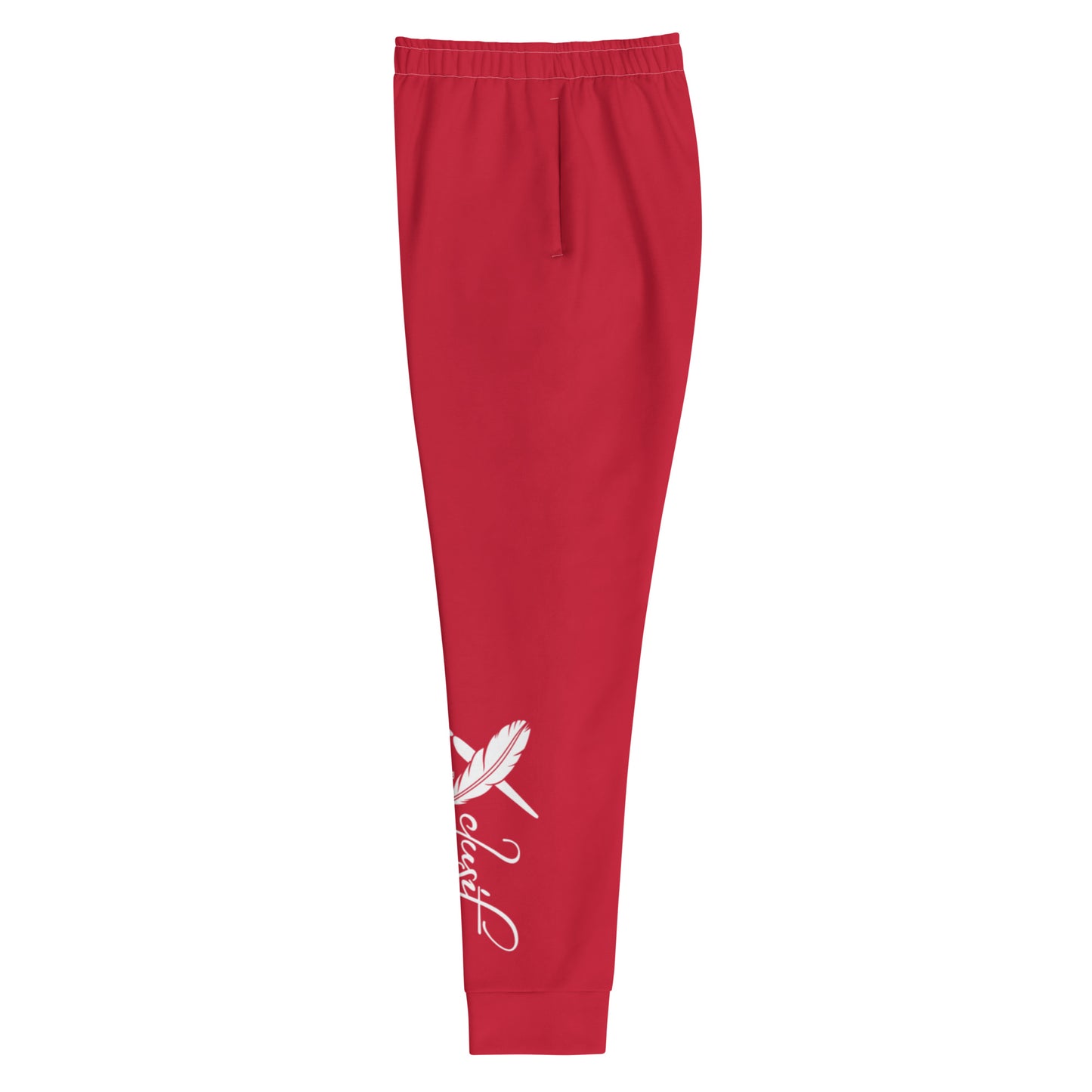 XCLUSIF POETIX RED & WHITE Women's Joggers