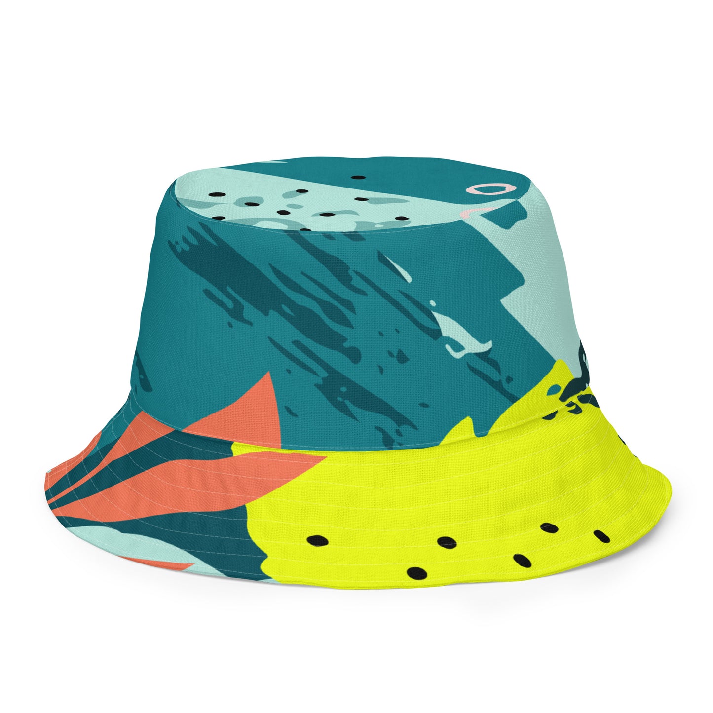 XCLUSIF POETIX JUNGLE Reversible bucket hat