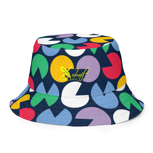 XCLUSIF POETIX VIBRANT Reversible bucket hat