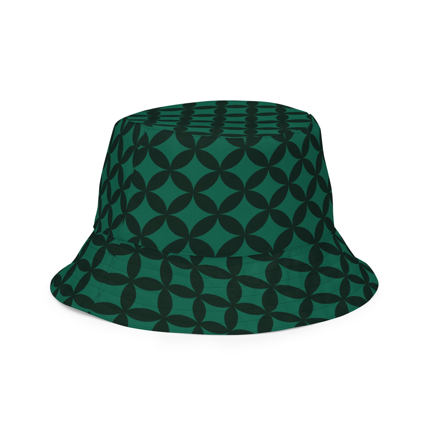 XCLUSIF POETIX LUXURY GREEN Reversible bucket hat