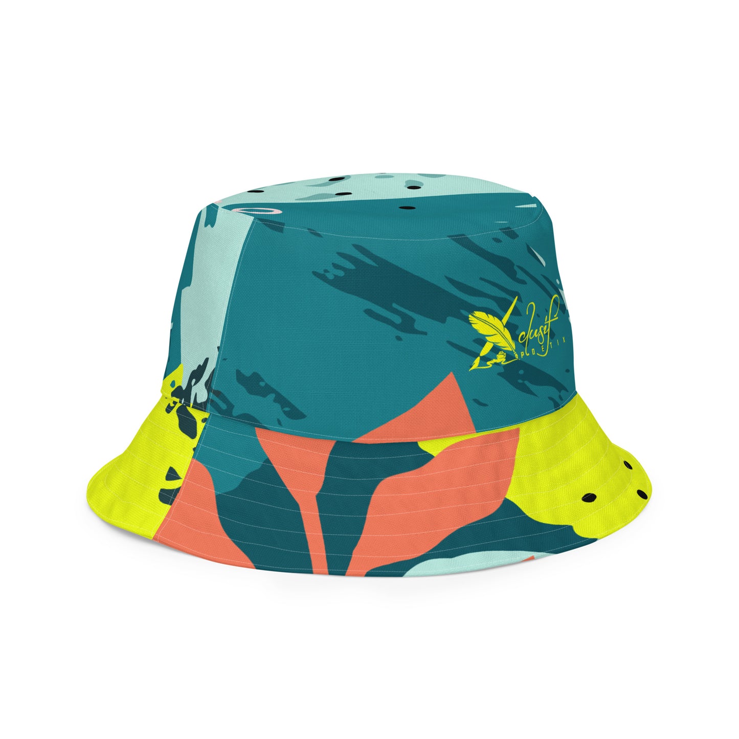 XCLUSIF POETIX JUNGLE Reversible bucket hat