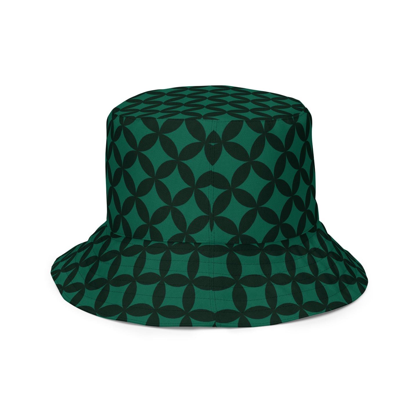 XCLUSIF POETIX LUXURY GREEN Reversible bucket hat