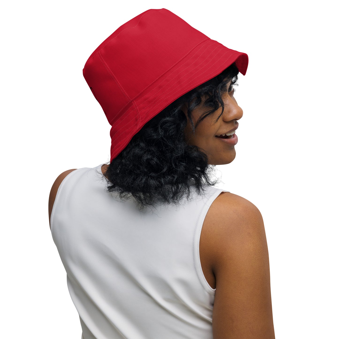 XCLUSIF POETIX RED Reversible bucket hat