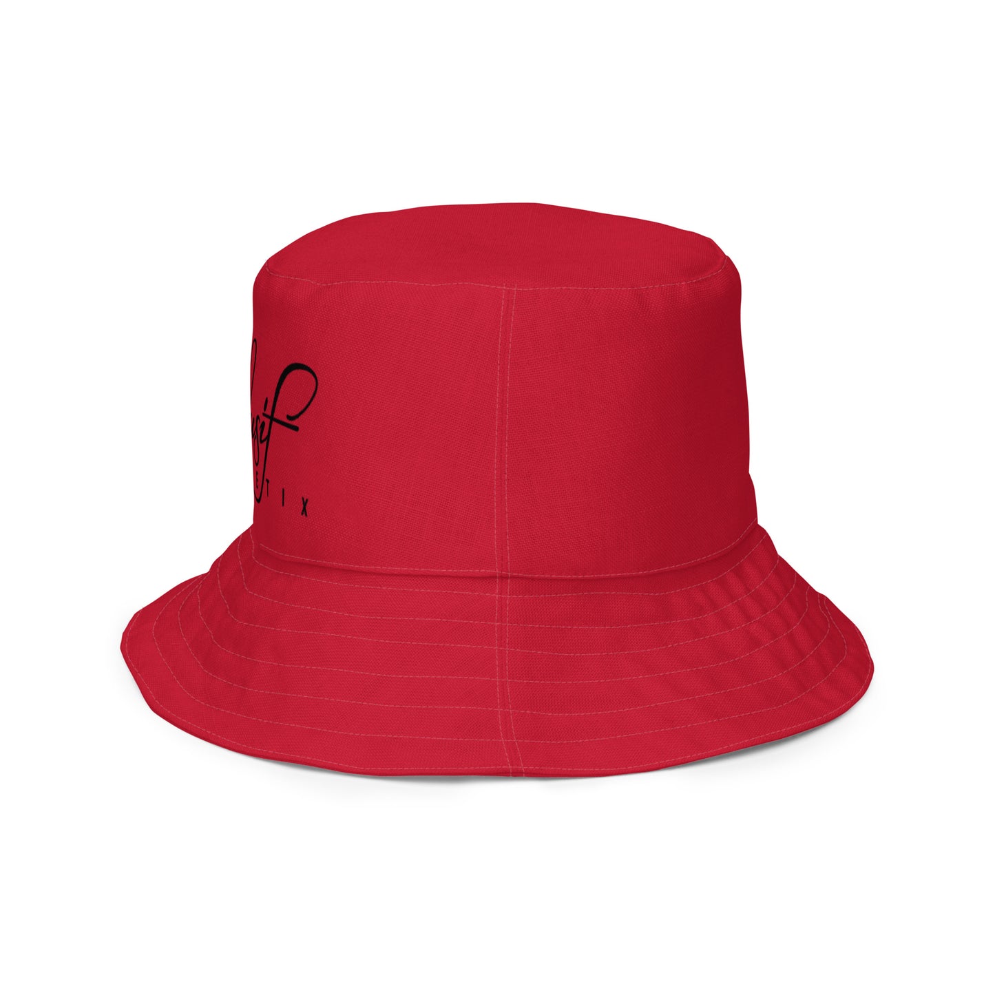 XCLUSIF POETIX RED Reversible bucket hat