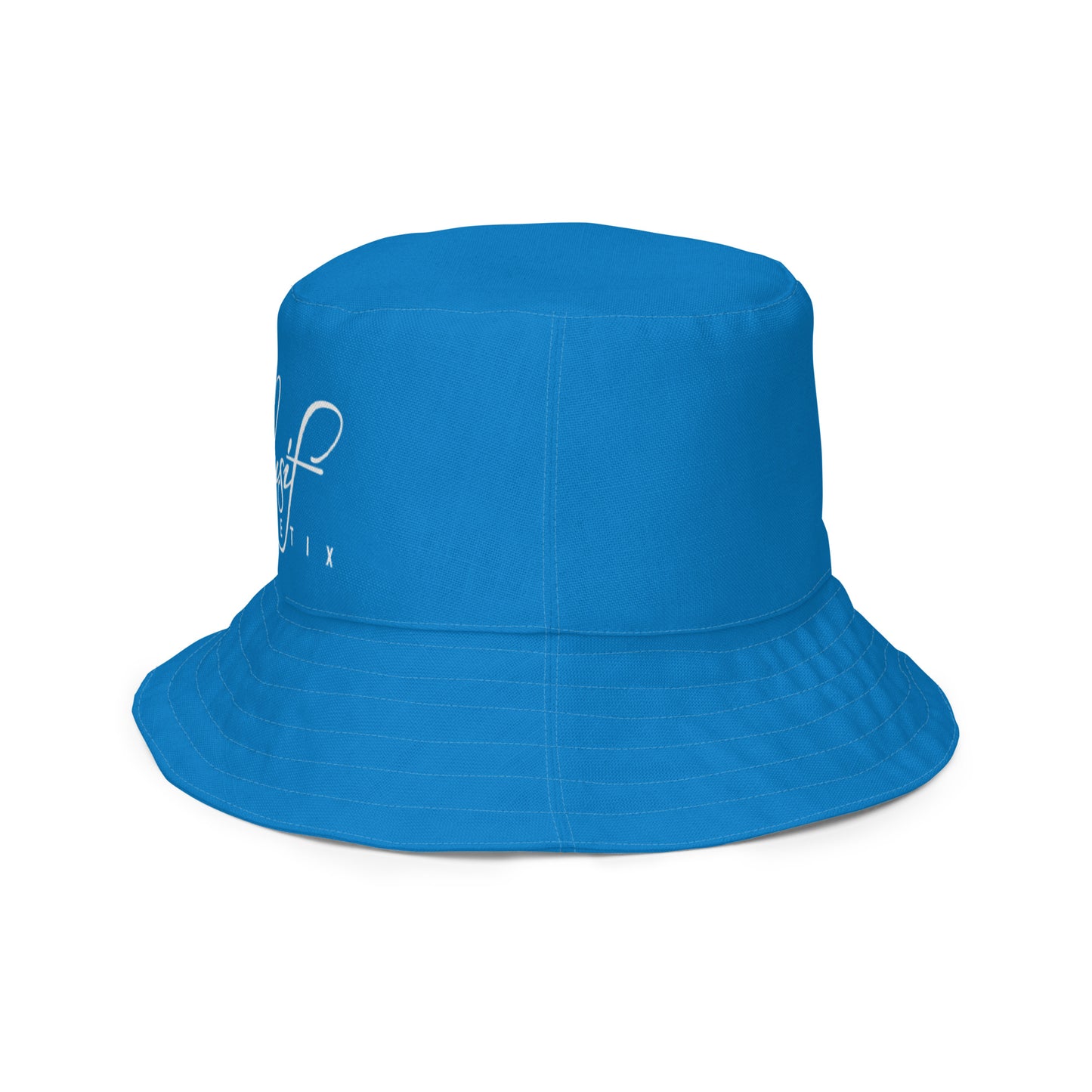 XCLUSIF POETIX BLUE Reversible bucket hat