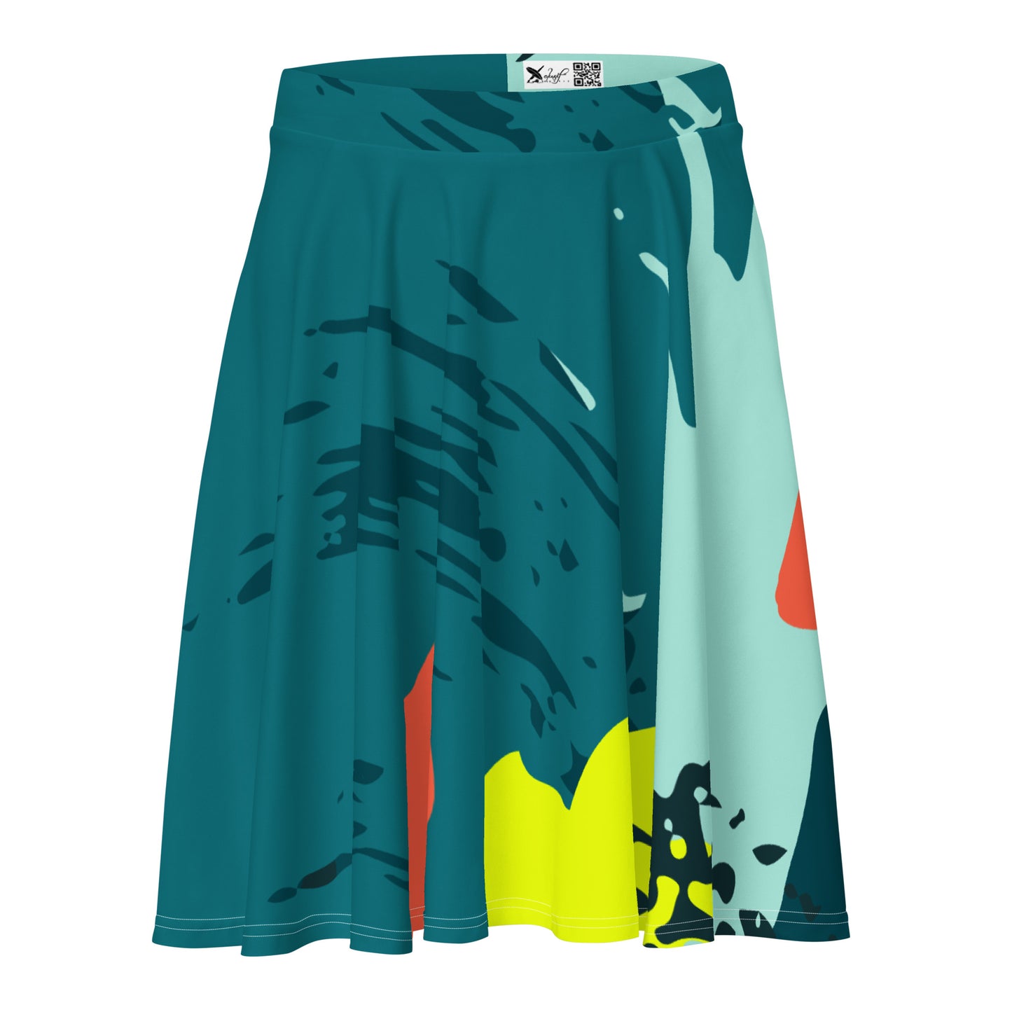 XCLUSIF POETIX JUNGLE Women's Skater Skirt