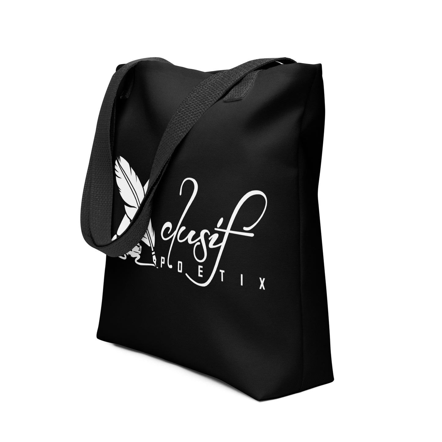 XCLUSIF POETIX BLACK & WHITE Tote bag