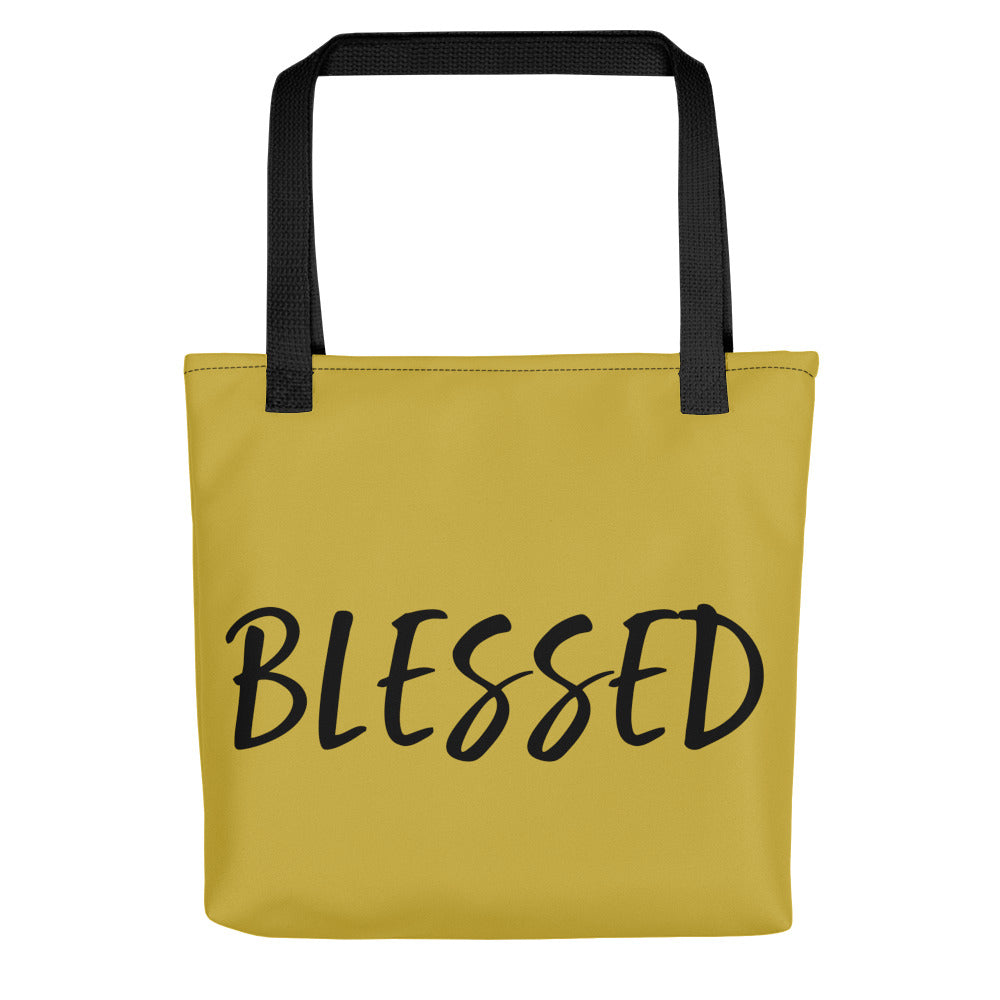 BLESSED BY XCLUSIF POETIX Tote bag