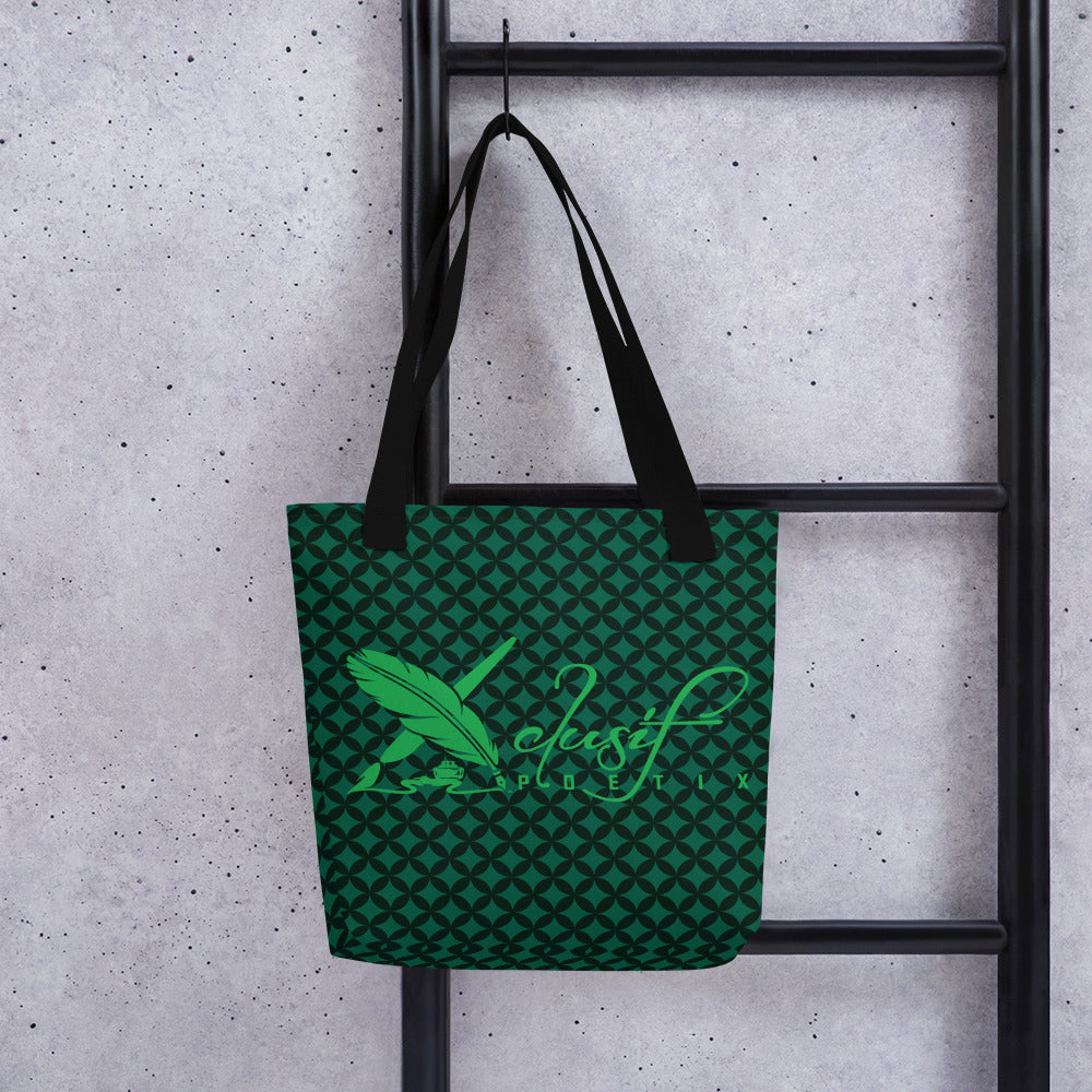 XCLUSIF POETIX LUXURY GREEN Women's Tote bag