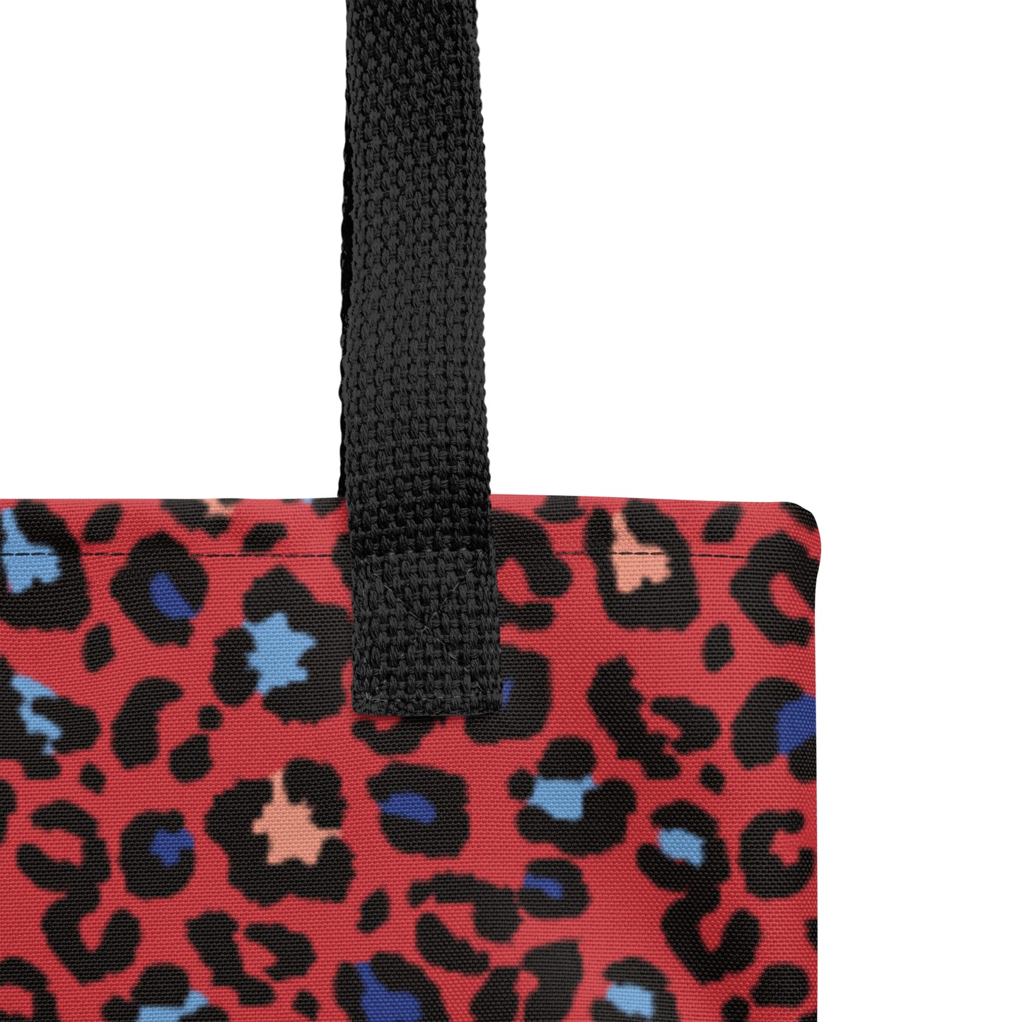 XCLUSIF POETIX RED LEOPARD Women's Tote bag