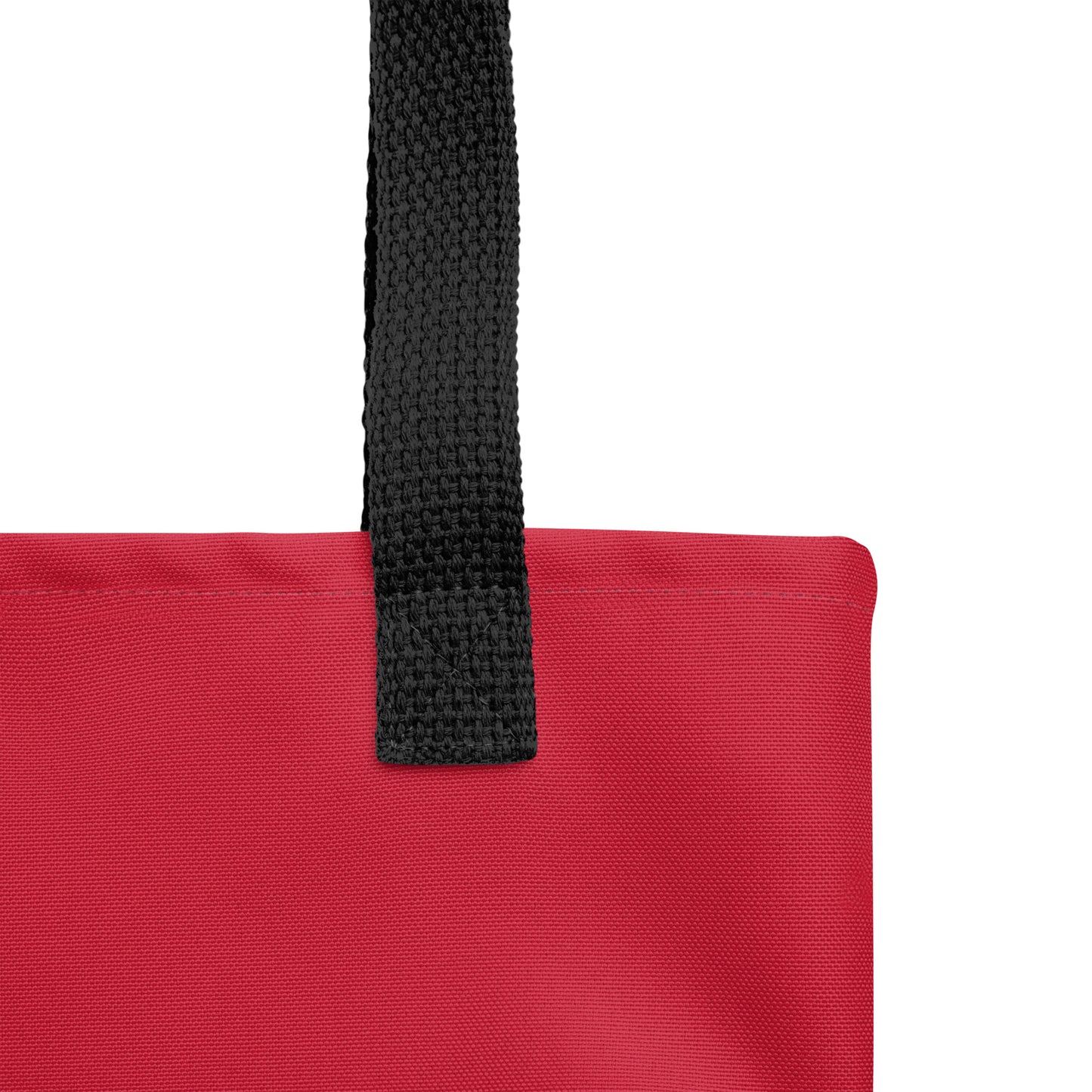 XCLUSIF POETIX RED & BLACK LOGO Tote bag