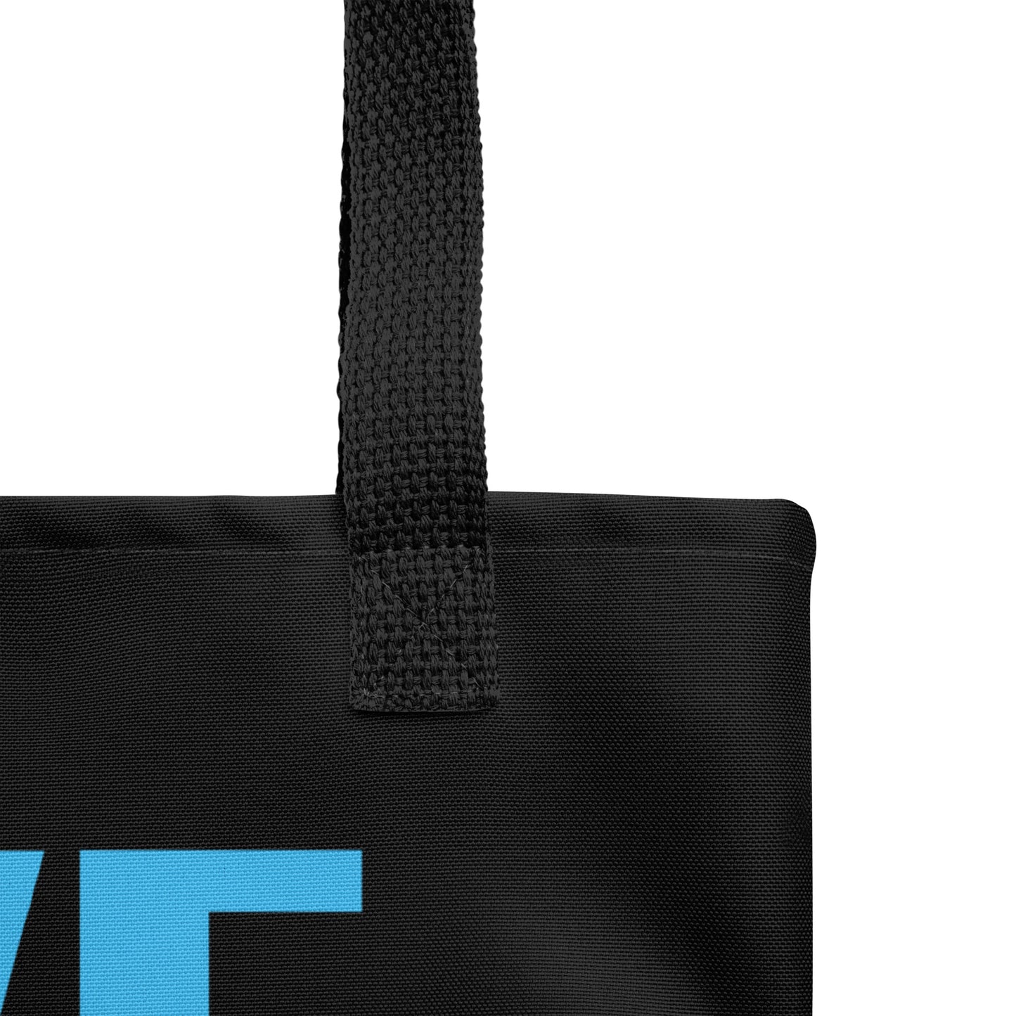 "LIVE FOR WHAT YOU LOVE" BY XCLUSIF POETIX BLACK Tote bag