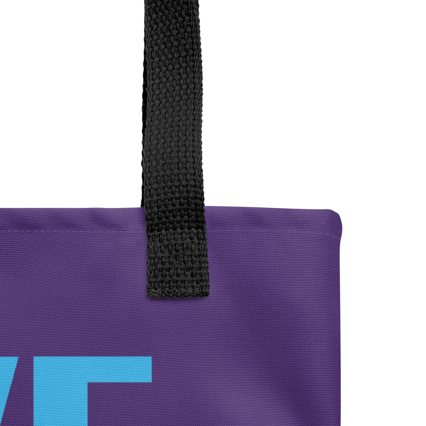 "LIVE FOR WHAT YOU LOVE" BY XCLUSIF POETIX PURPLE Tote bag