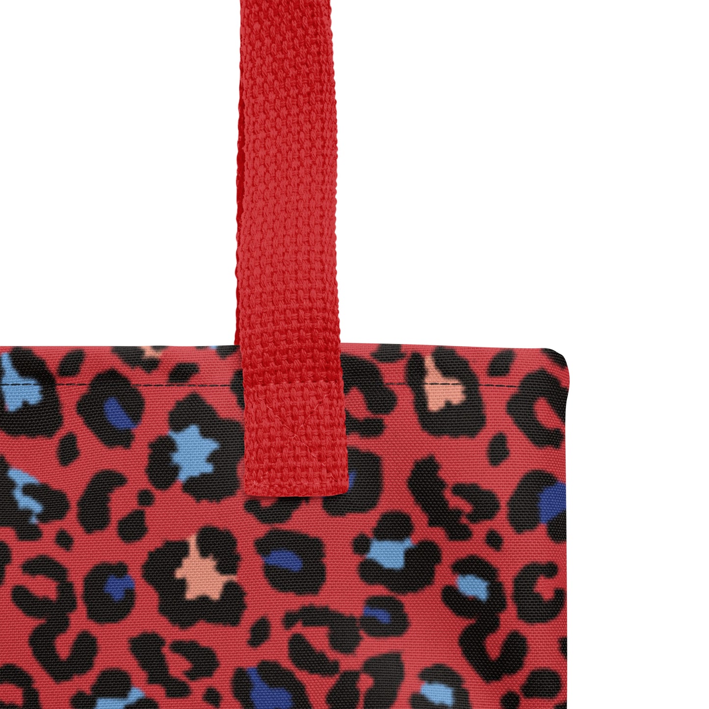 XCLUSIF POETIX RED LEOPARD Women's Tote bag