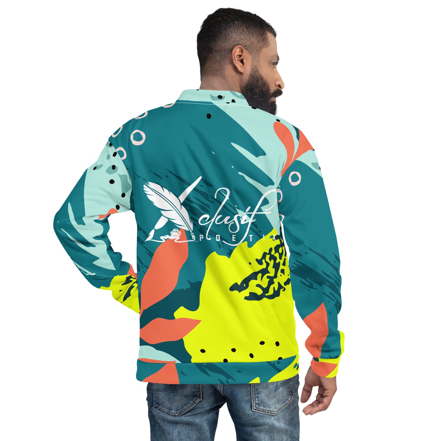 XCLUSIF POETIX JUNGLE Unisex Bomber Jacket