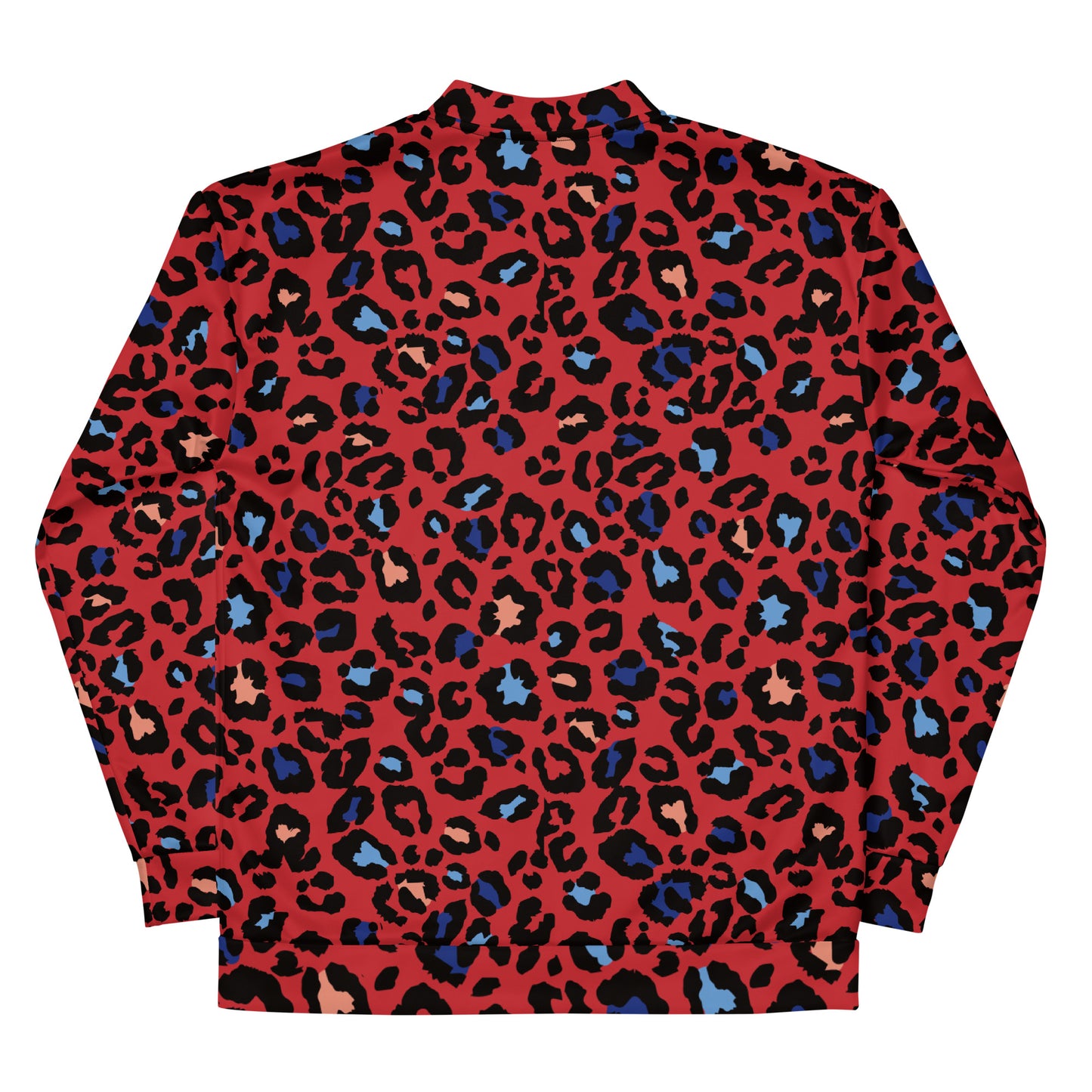 XCLUSIF POETIX RED LEOPARD Unisex Bomber Jacket