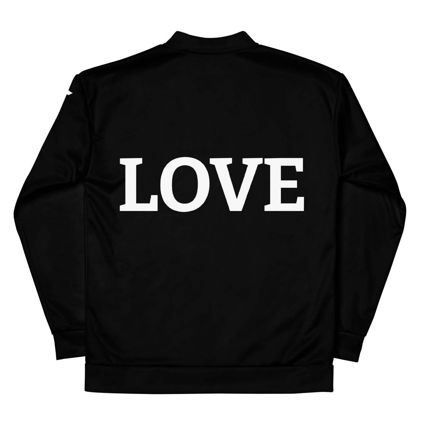 LOVE BY XCLUSIF POETIX BLACK & WHITE Unisex Bomber Jacket