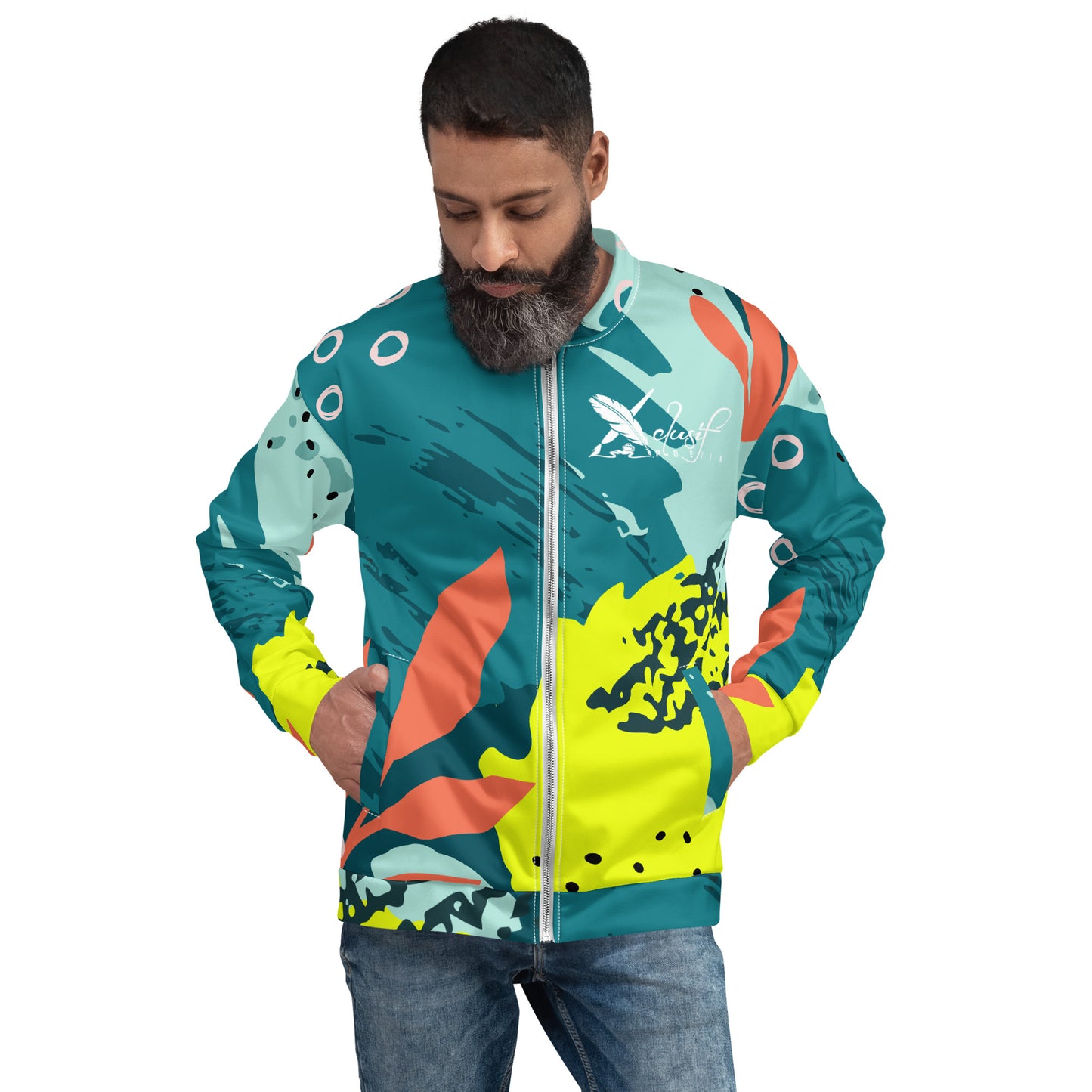 XCLUSIF POETIX JUNGLE Unisex Bomber Jacket