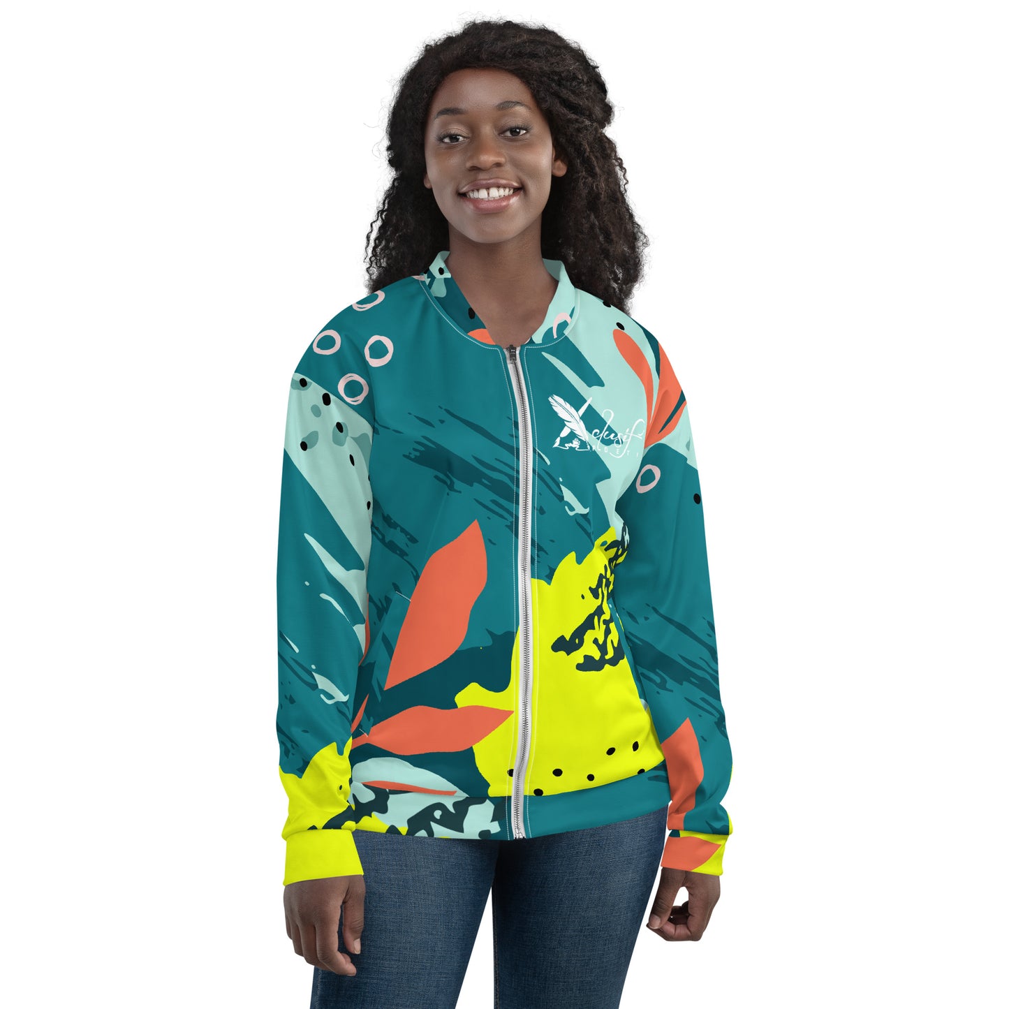 XCLUSIF POETIX JUNGLE Unisex Bomber Jacket