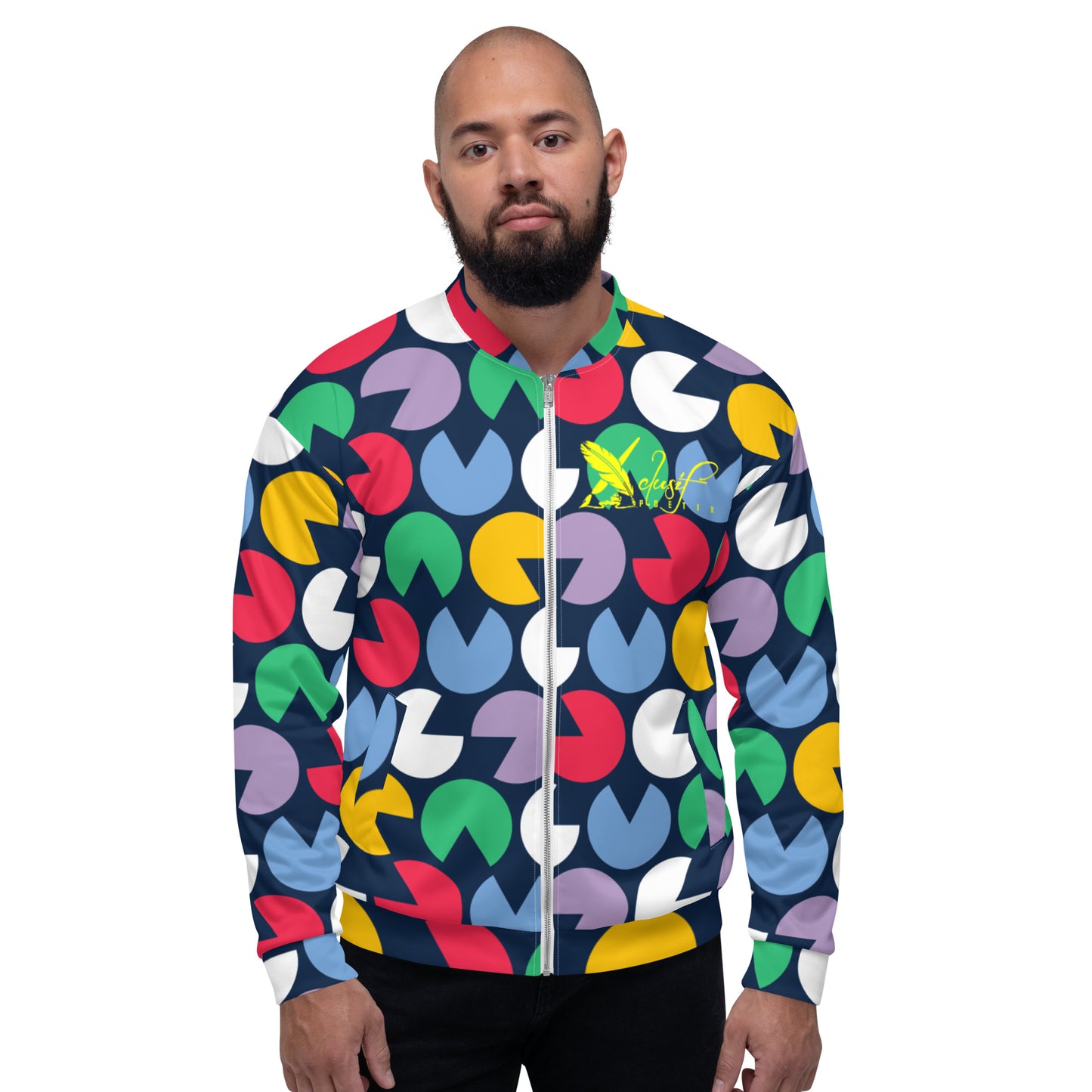 XCLUSIF POETIX VIBRANT Unisex Bomber Jacket