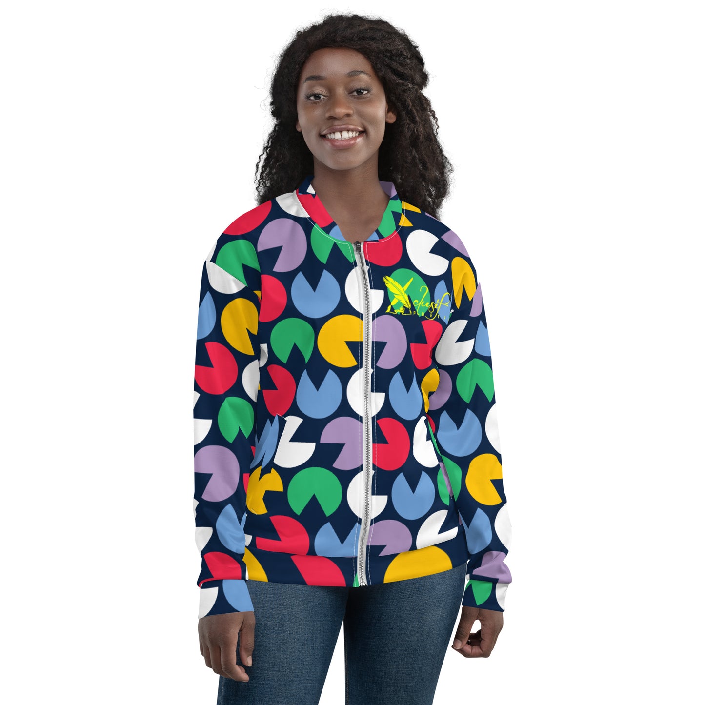 XCLUSIF POETIX VIBRANT Unisex Bomber Jacket