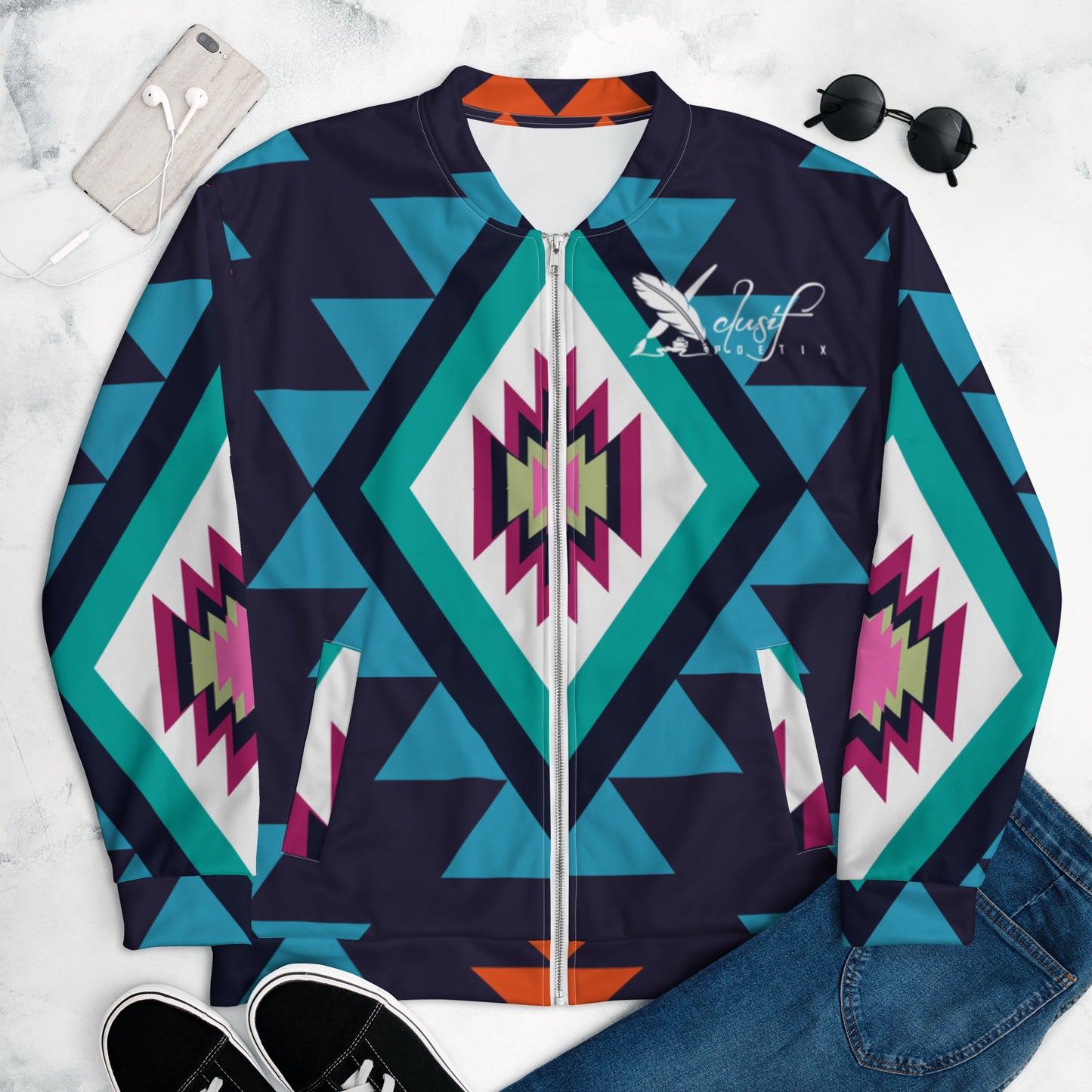 TRIBAL BY XCLUSIF POETIX Unisex Bomber Jacket