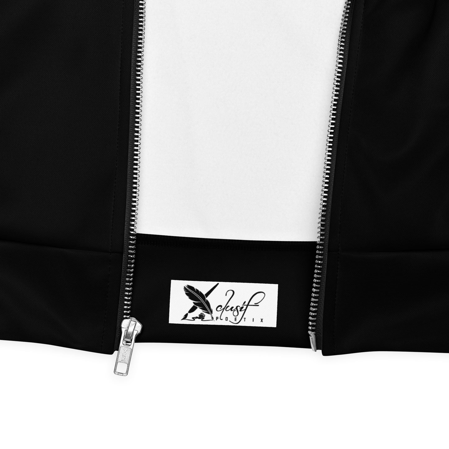 LOVE BY XCLUSIF POETIX BLACK & RED Unisex Bomber Jacket