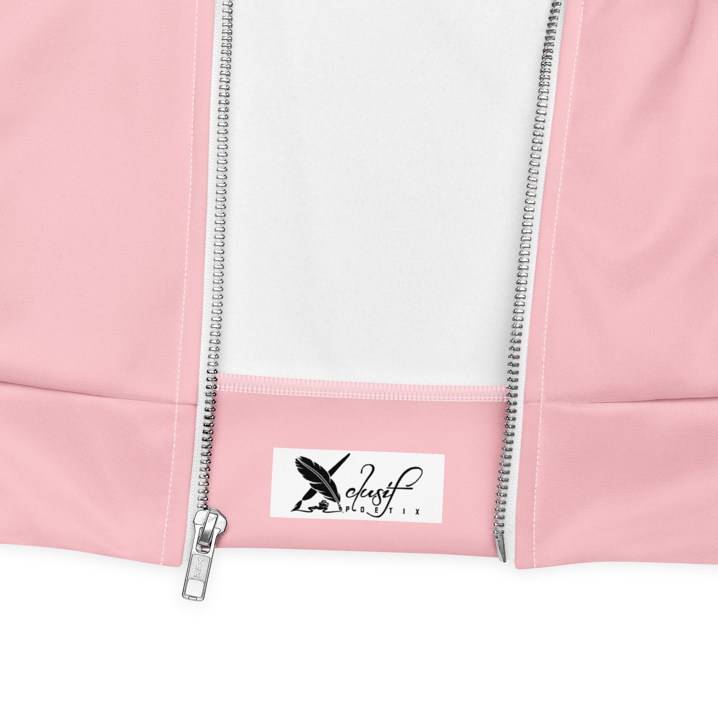 "LIVE FOR WHAT YOU LOVE" BY XCLUSIF POETIX PINK Unisex Bomber Jacket