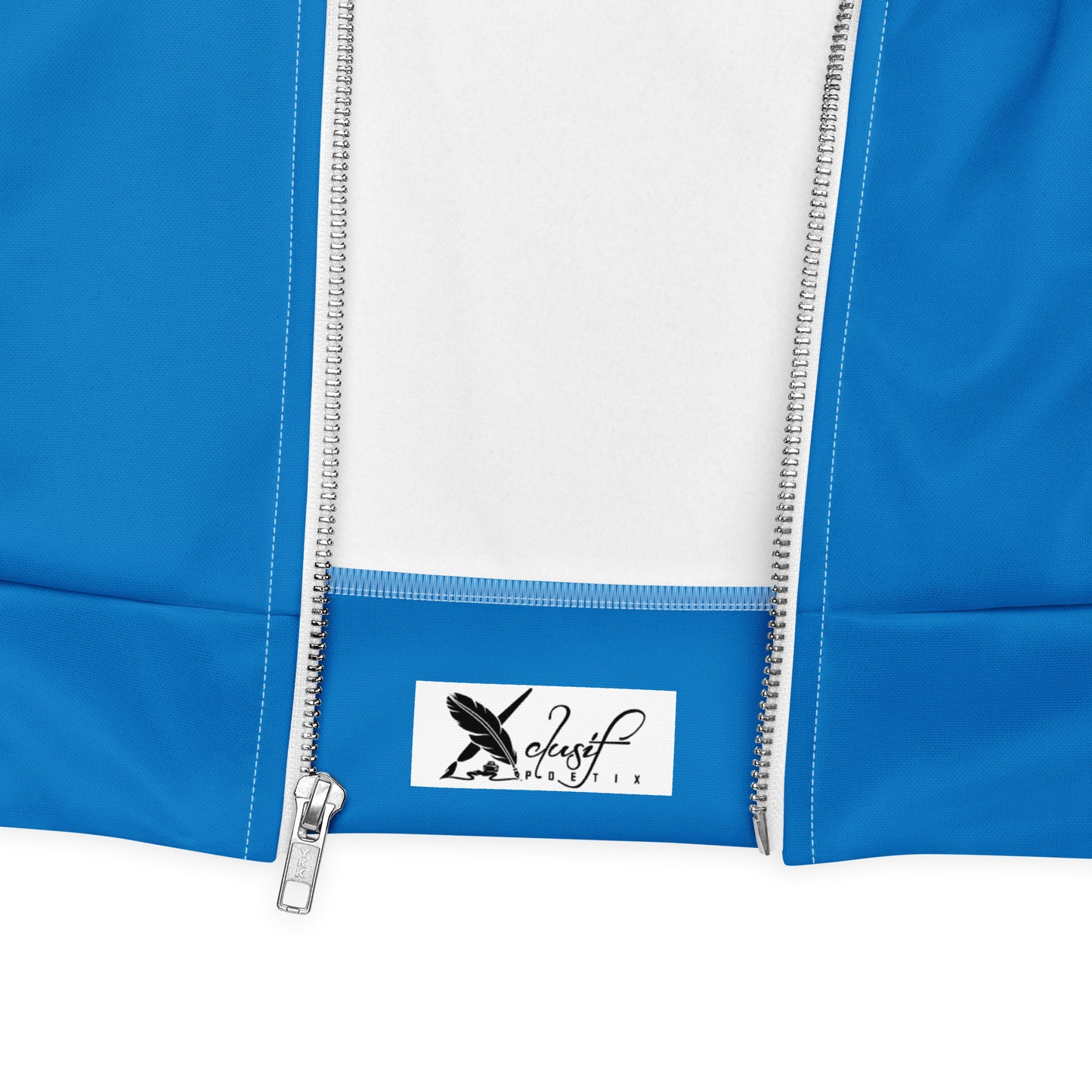 RICH BY XCLUSIF POETIX BLUE & GOLD Unisex Bomber Jacket