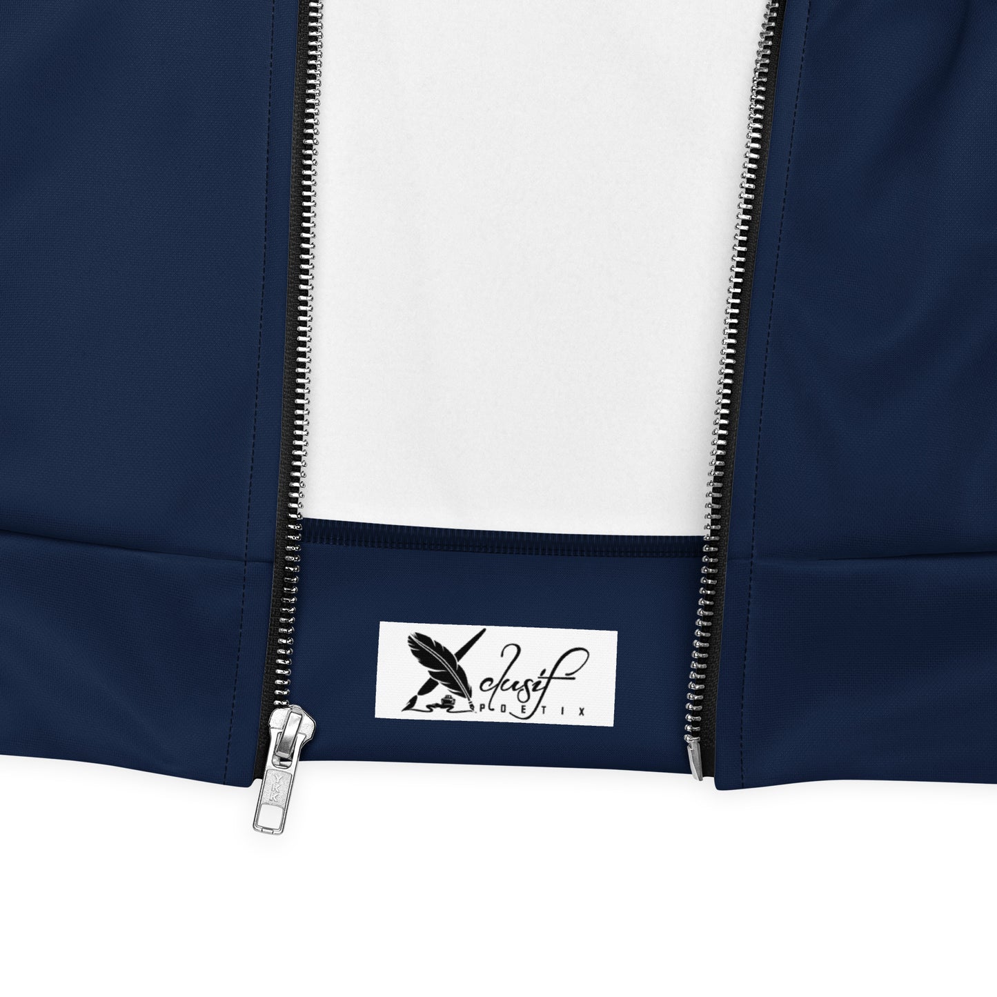 RICH BY XCLUSIF POETIX NAVY & GOLD Unisex Bomber Jacket