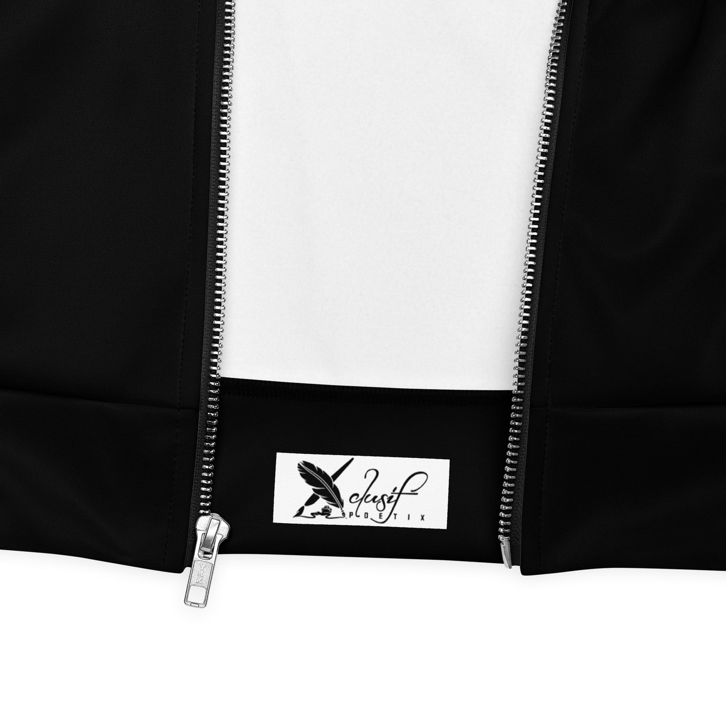 BLESSED BY XCLUSIF POETIX BLACK & GOLD Unisex Bomber Jacket