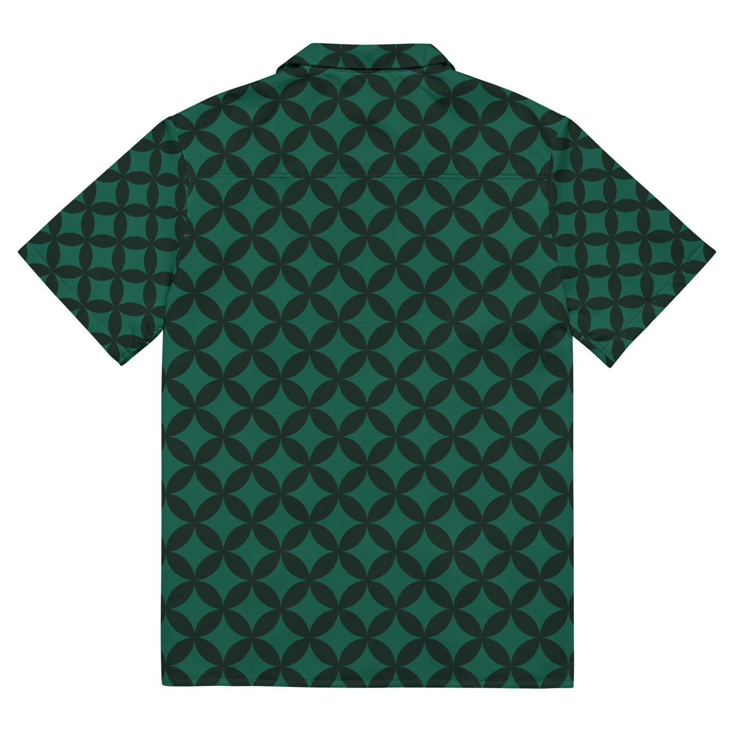 XCLUSIF POETIX LUXURY GREEN Unisex button shirt