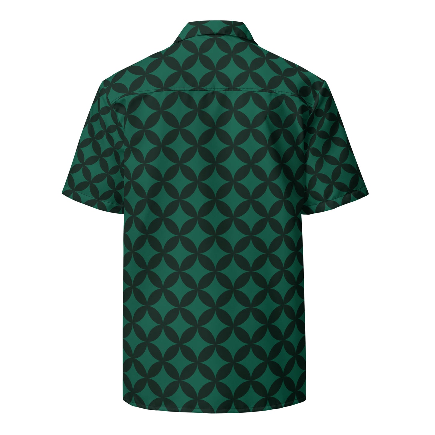 XCLUSIF POETIX LUXURY GREEN Unisex button shirt