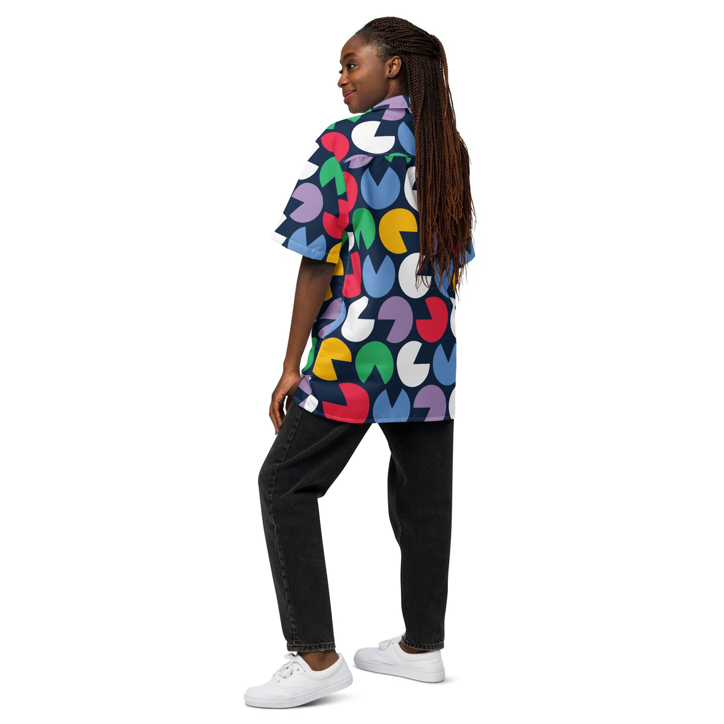 XCLUSIF POETIX VIBRANT Unisex button shirt