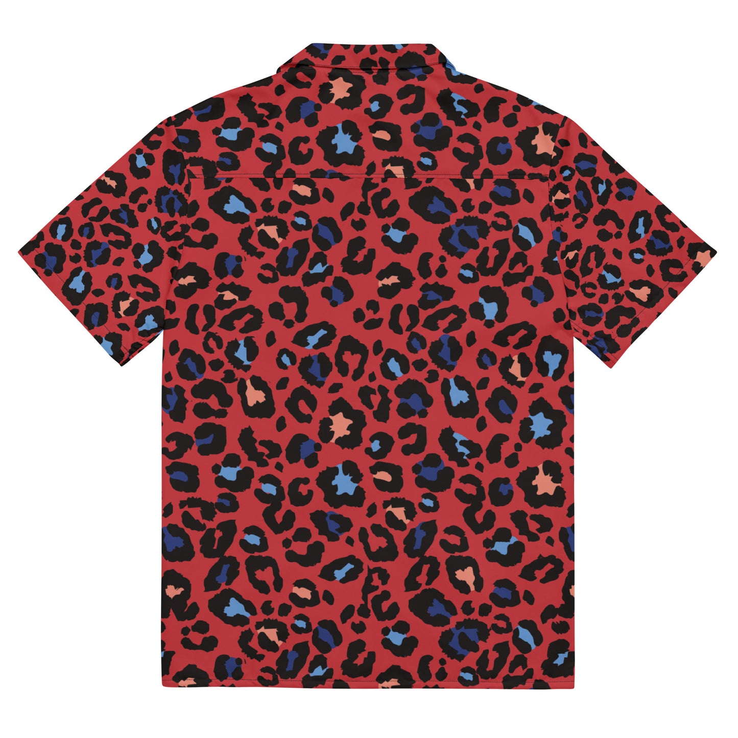 XCLUSIF POETIX RED LEOPARD Unisex button shirt