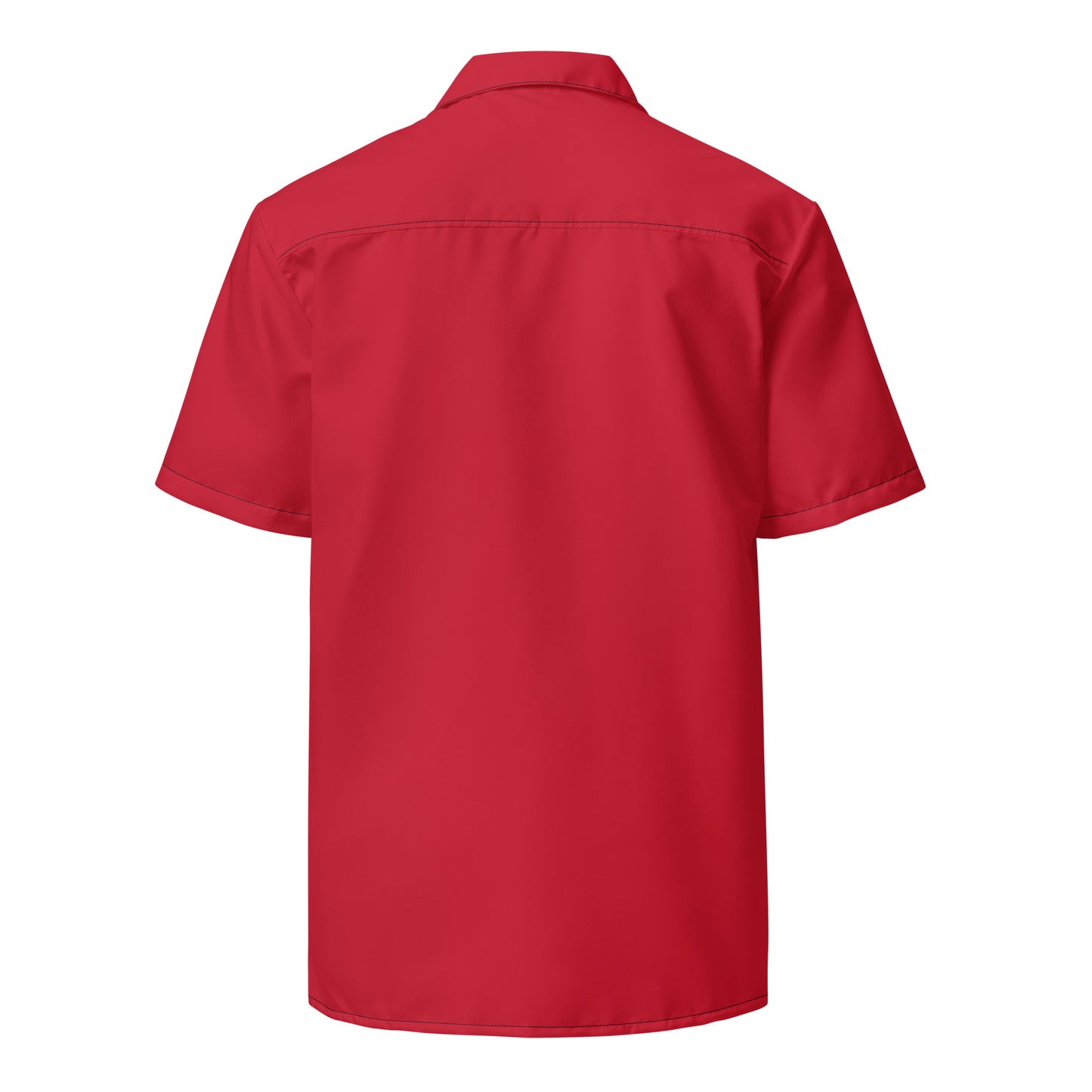 XCLUSIF POETIX RED & BLACK Unisex button shirt