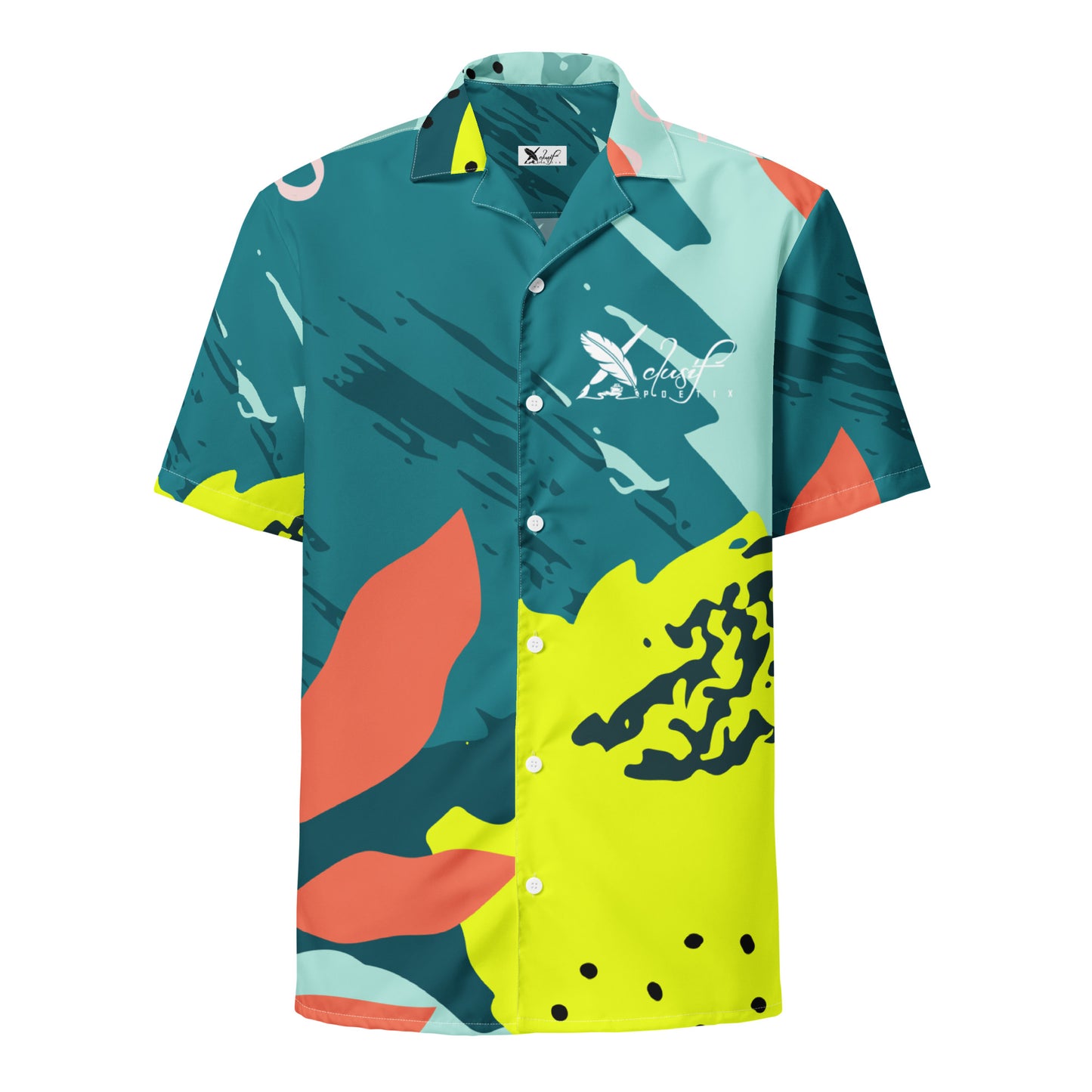 XCLUSIF POETIX JUNGLE Unisex button shirt