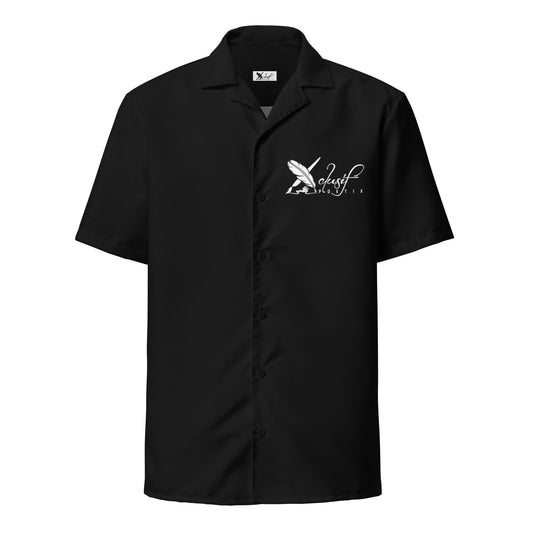 XCLUSIF POETIX BLACK & WHITE Unisex button shirt