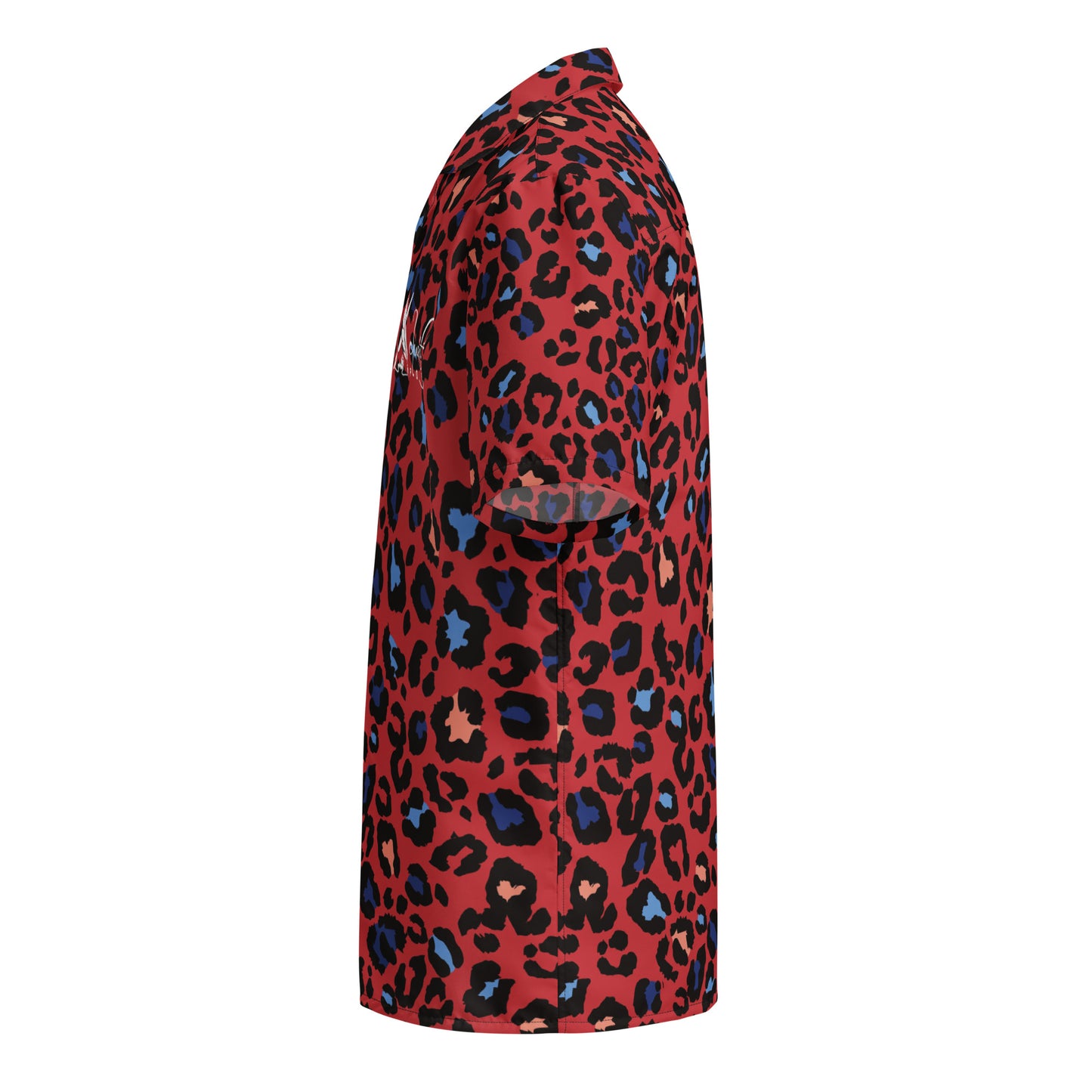 XCLUSIF POETIX RED LEOPARD Unisex button shirt