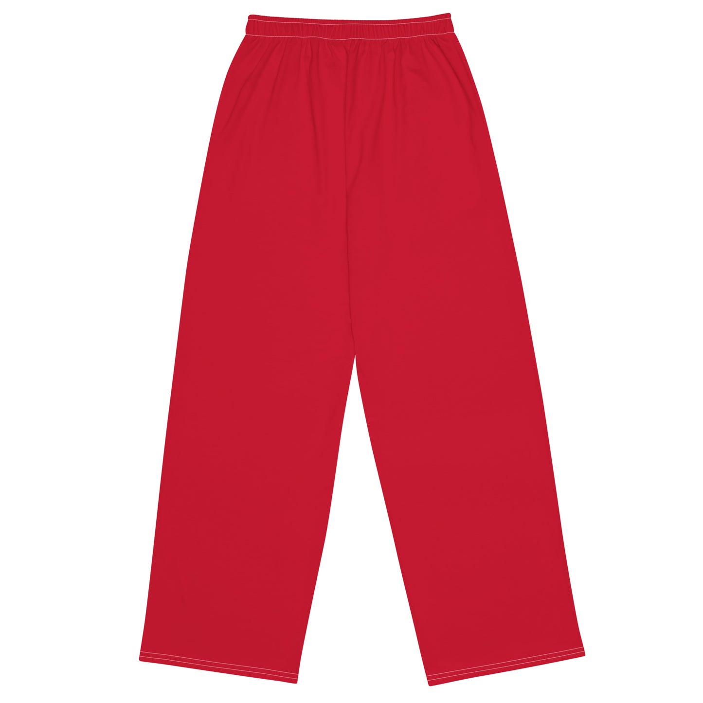 XCLUSIF POETIX RED unisex wide-leg pants